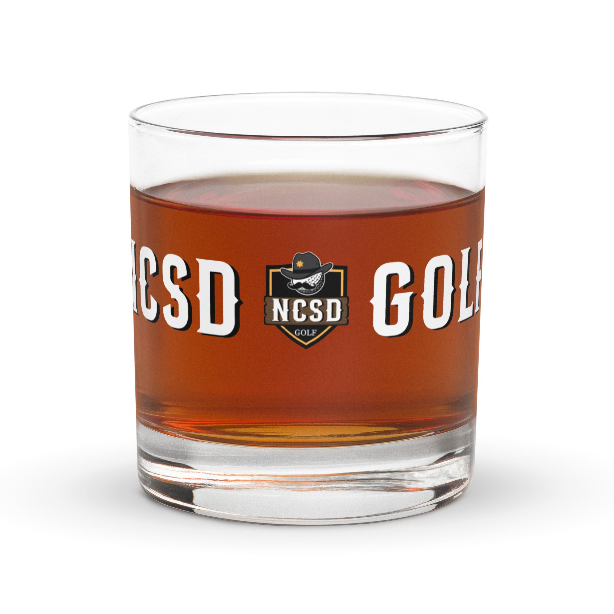 NCSD Golf - Rocks Glass