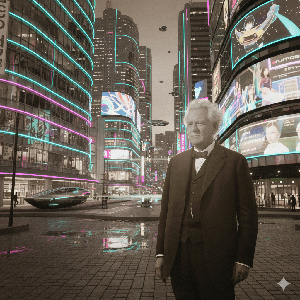 EDISON SQUINTS explores the future of electricity by imagining that Thomas Edison comes back to life.  Since Edison’s time, the power system has gone from convenience to necessity, from rare to ubiquitous, and from helper to enabler of our economies 