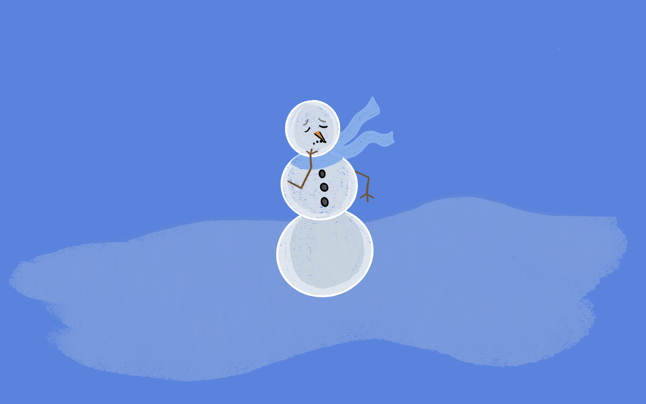 Illustration for "COLUMN: Creative cures for the winter blues"