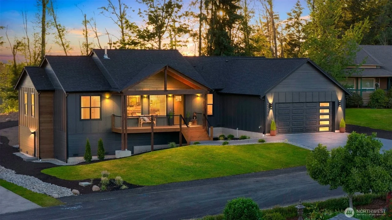 New construction house for sale in Graham, Washington.