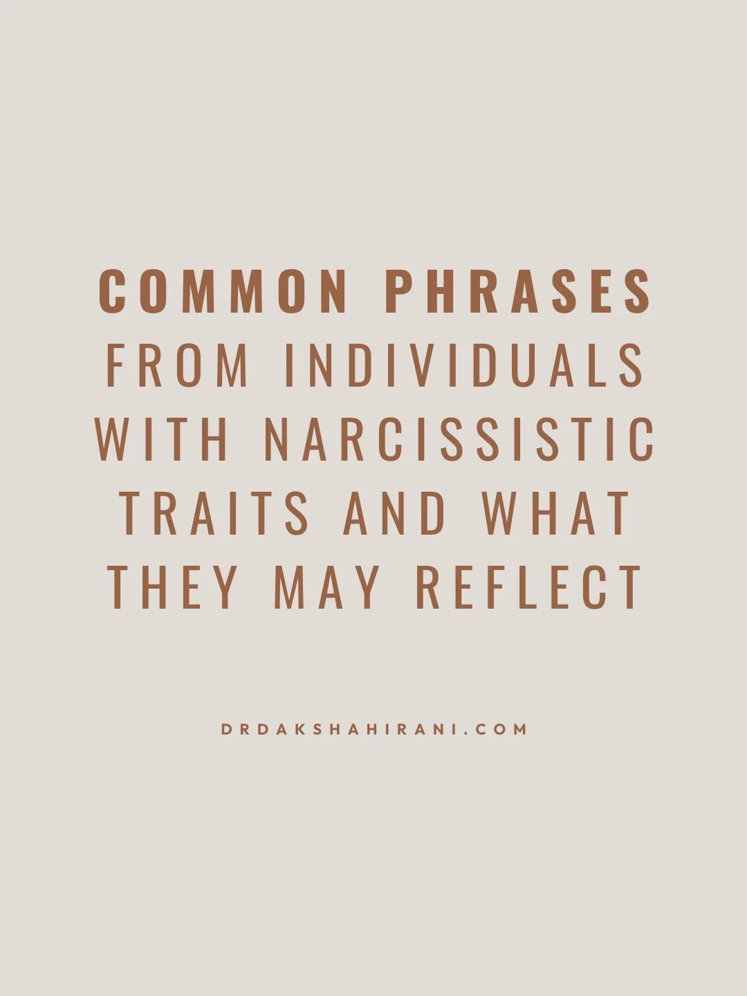 Many survivors don&rsquo;t realise the impact of narcissistic abuse because the harm is often hidden inside everyday conversations. Over time, these phrases can create confusion, self-doubt and emotional exhaustion.

Understanding the meaning behind 