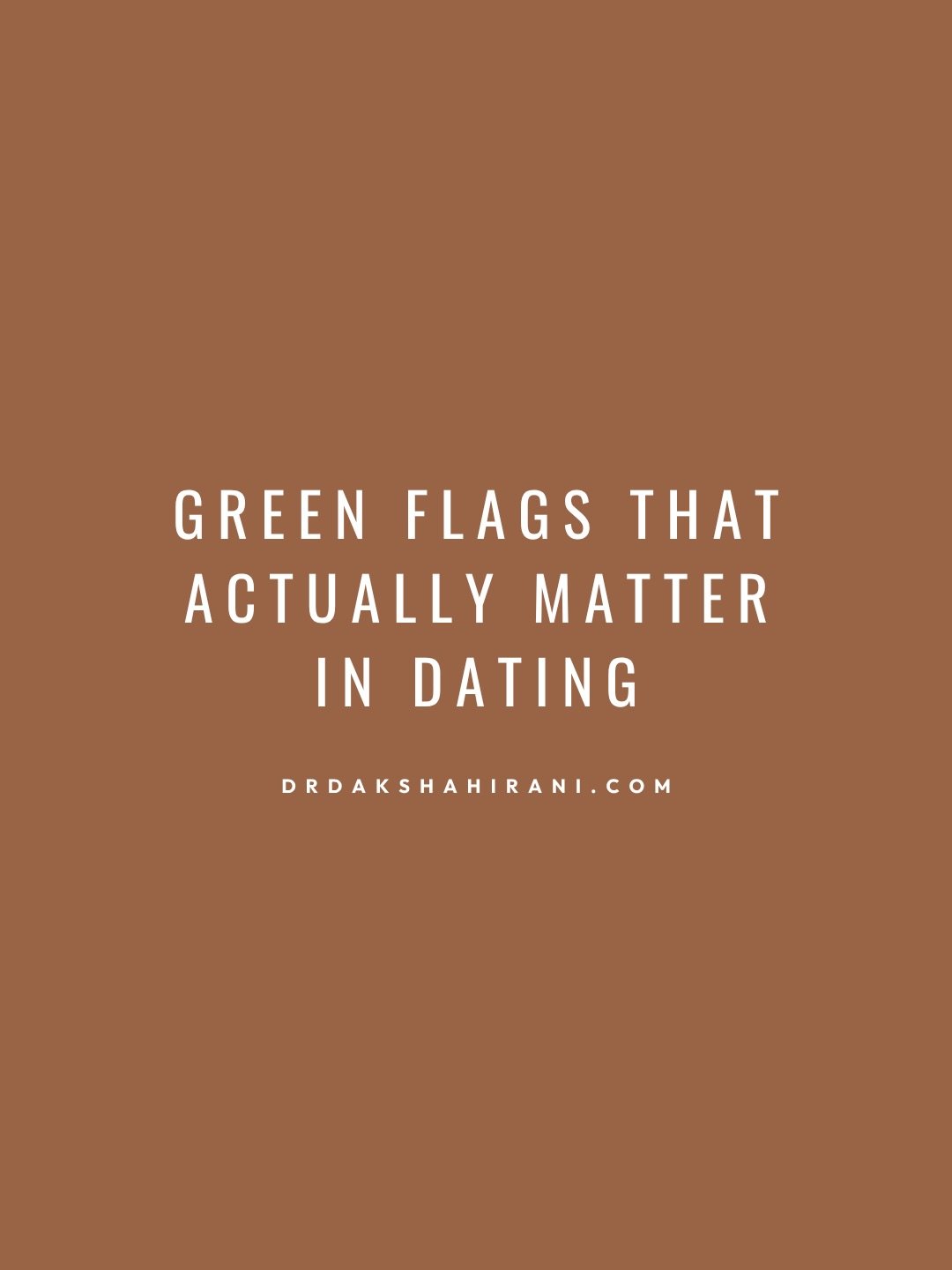 Healthy relationships are not built on confusion, inconsistency or emotional highs and lows.

Real green flags are often quieter than people expect.

Emotional safety.
Consistency.
Accountability.
Respecting boundaries.
Calm communication.

These are