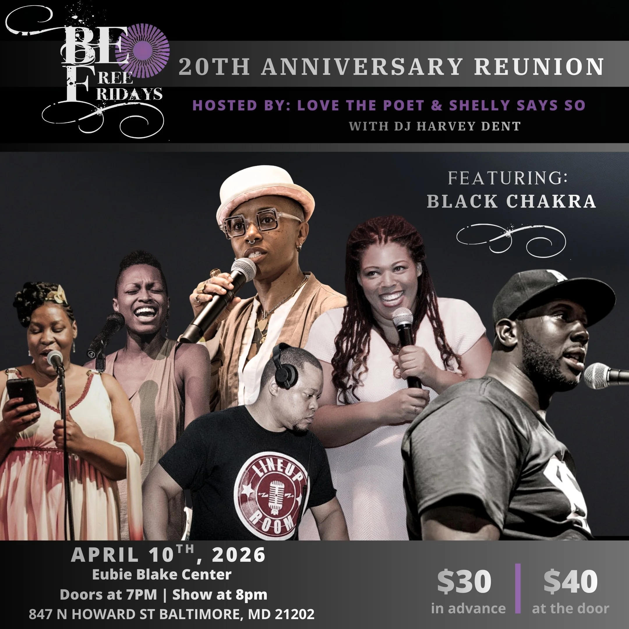 BE FREE Fridays: 20 Year Anniversary Reunion Show