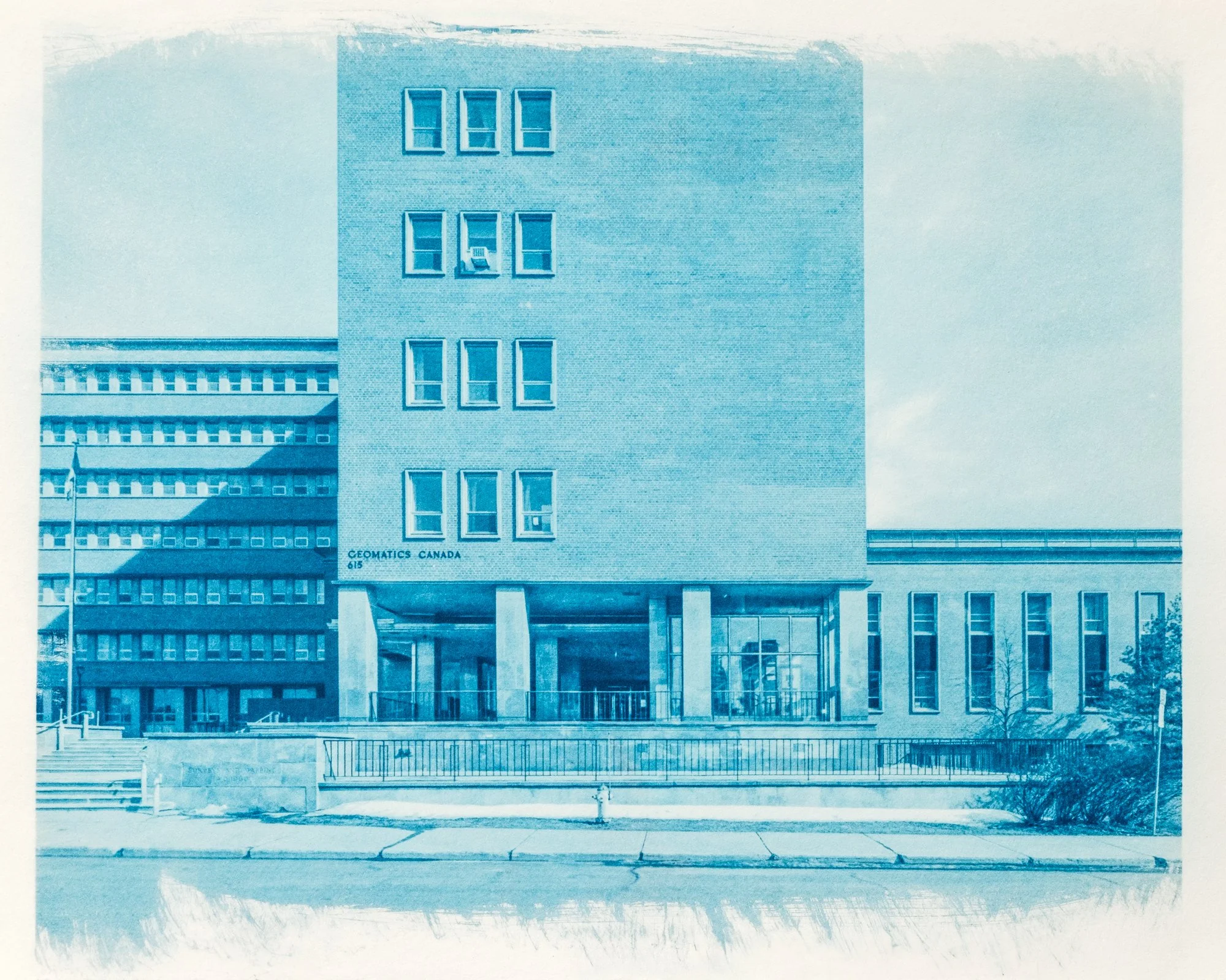 Asymmetrical Balance
Cyanotype print on archival paper (2025)