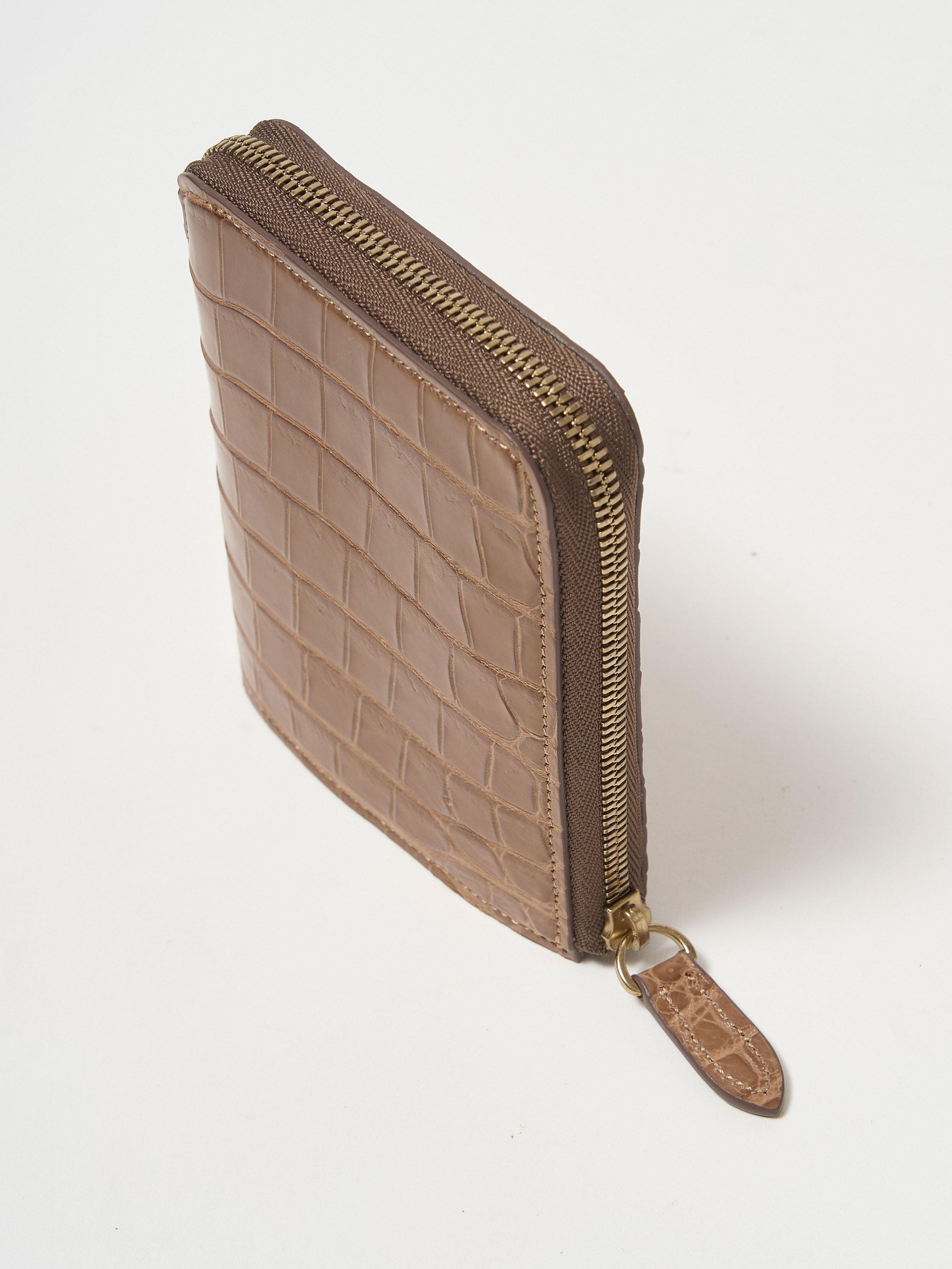 Short Wallet｜Porosus (Oak × Sapin)