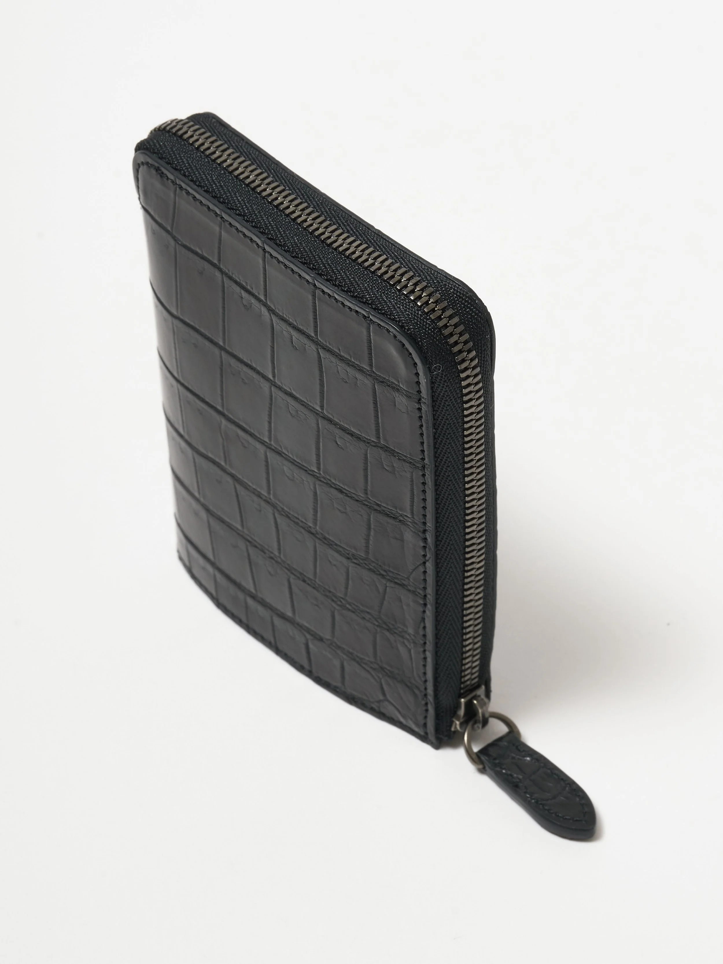 Short Wallet｜Porosus (All Black)