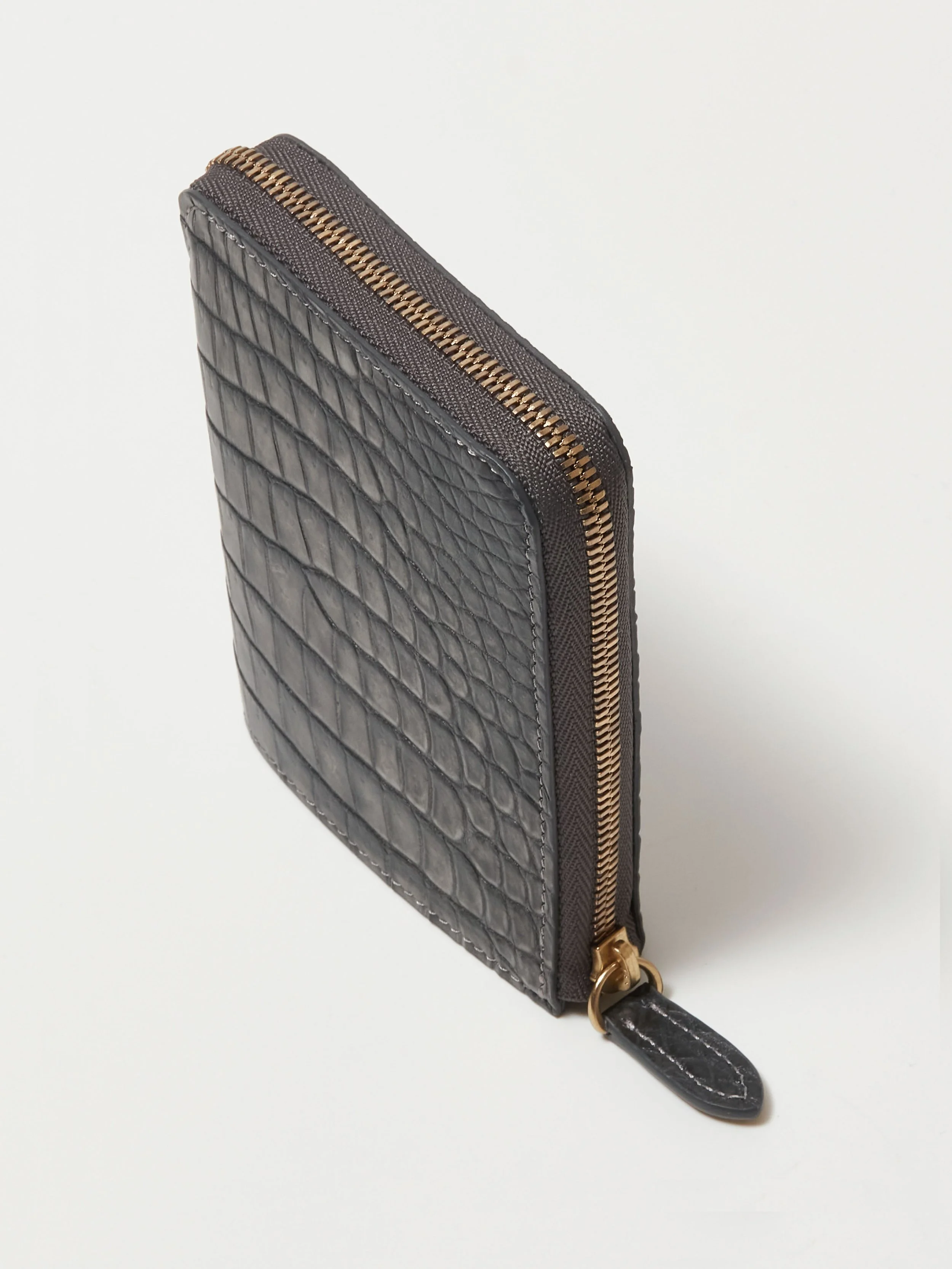 Short Wallet｜Porosus (Sumi × Sapin)