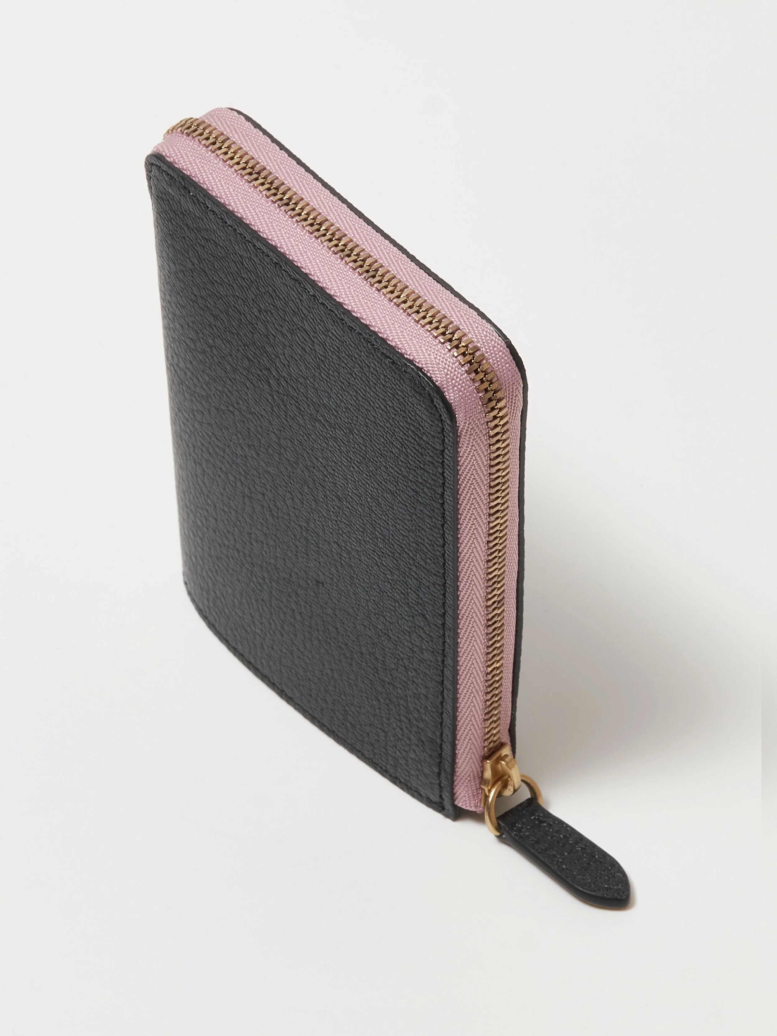 Short Wallet｜Alran (Noir × Chocolat)