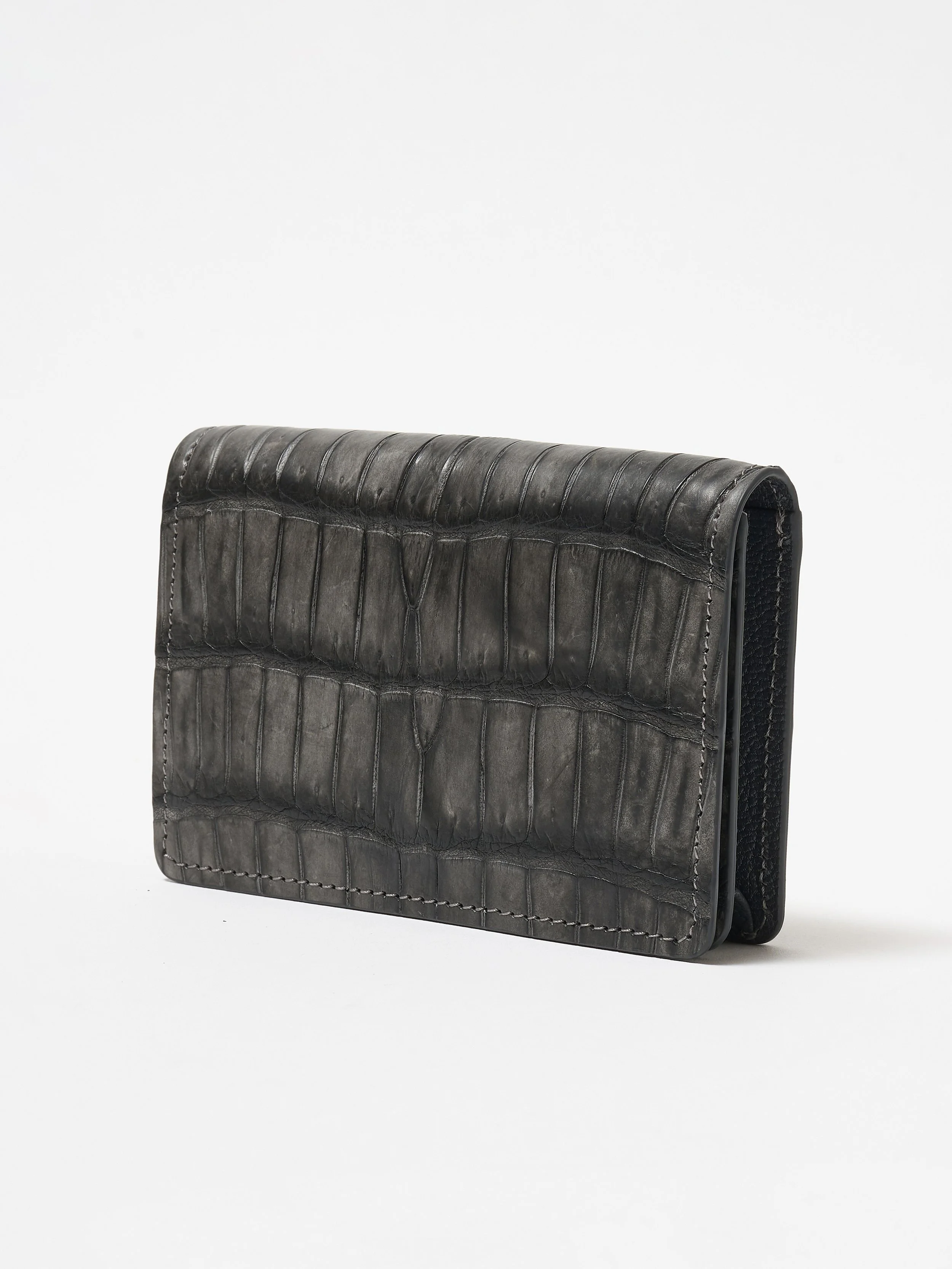 Card Case｜Porosus (Sumi × Sapin)