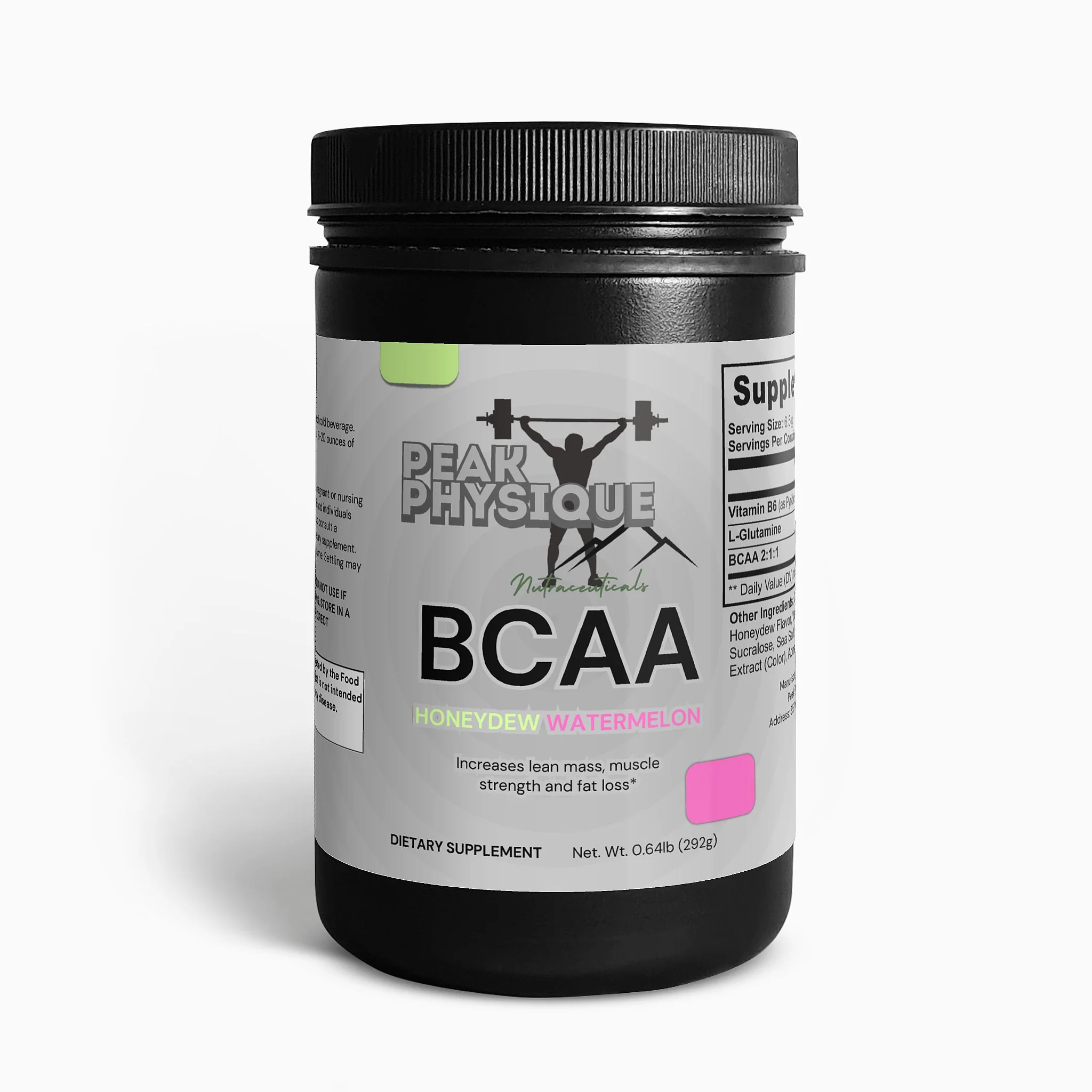 BCAAs & Glutamine (Honeydew Watermelon)
