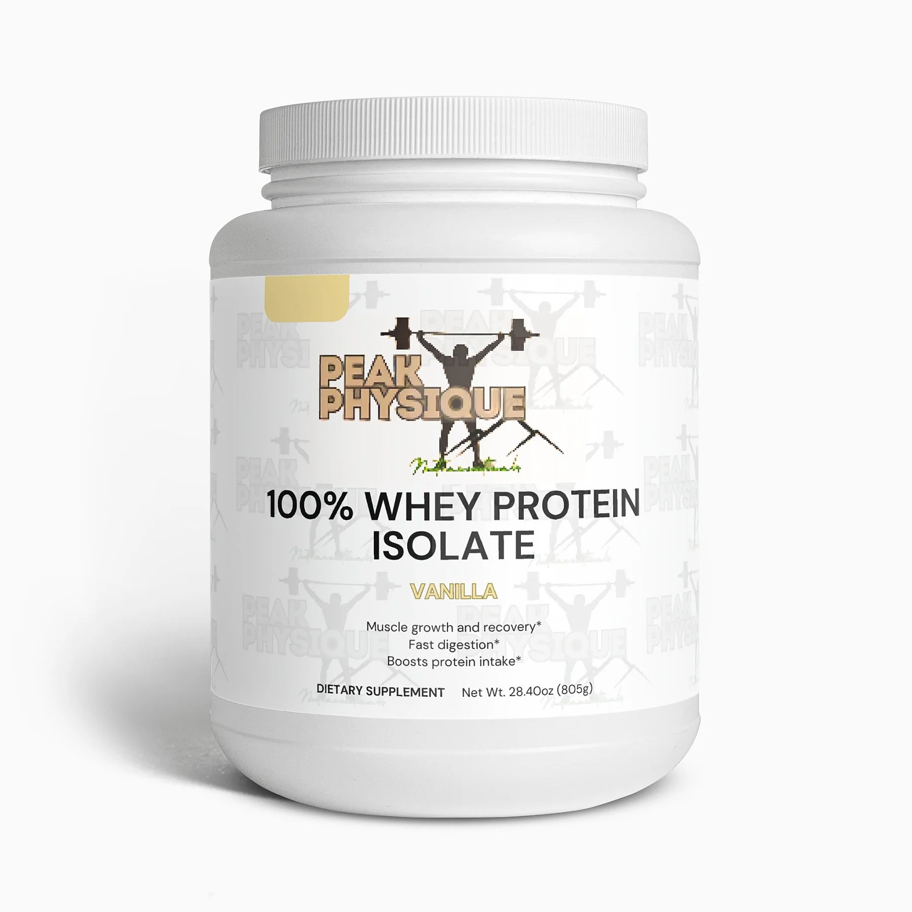 100% Whey Protein Isolate (Vanilla)