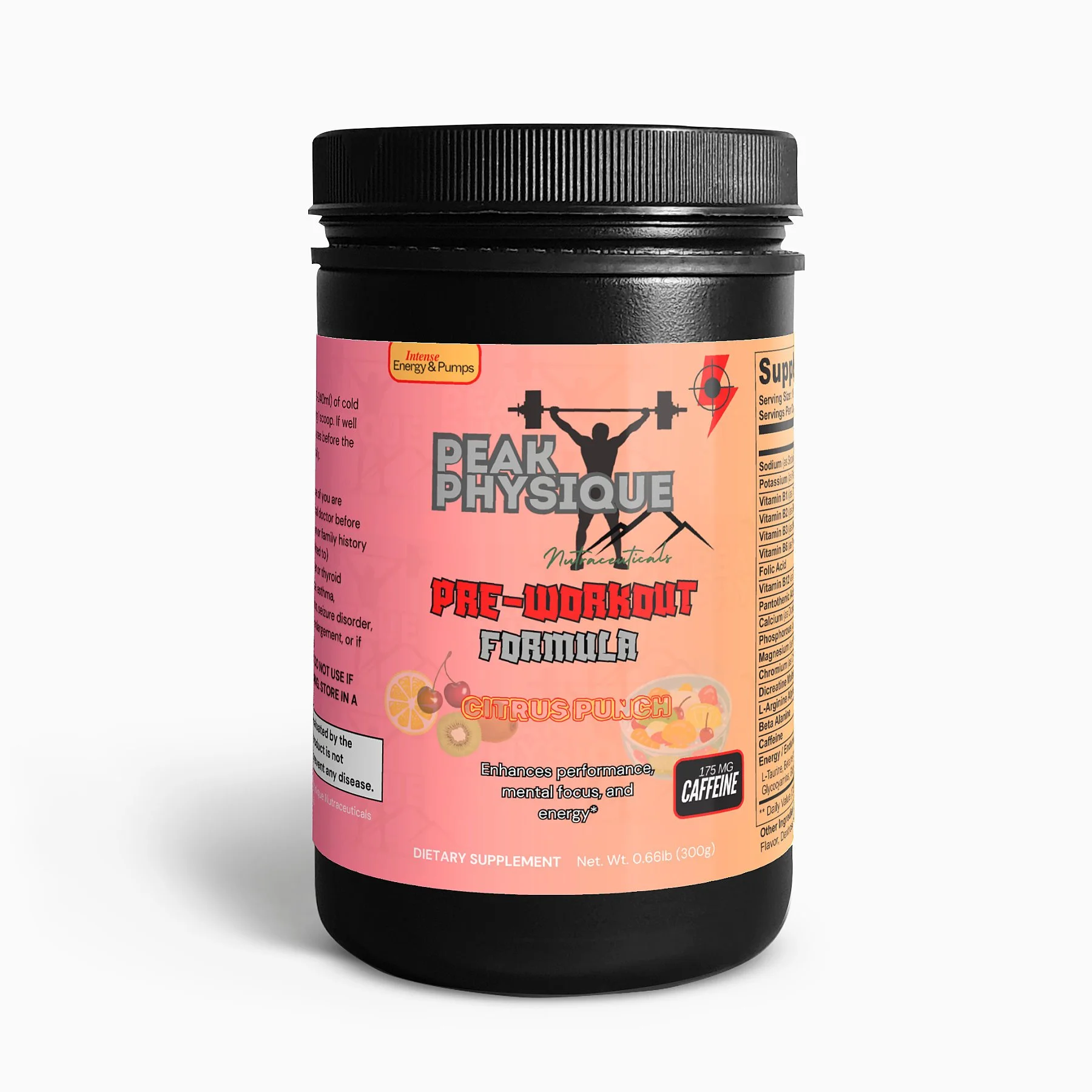 Original Pre-Workout Formula (Citrus Punch)