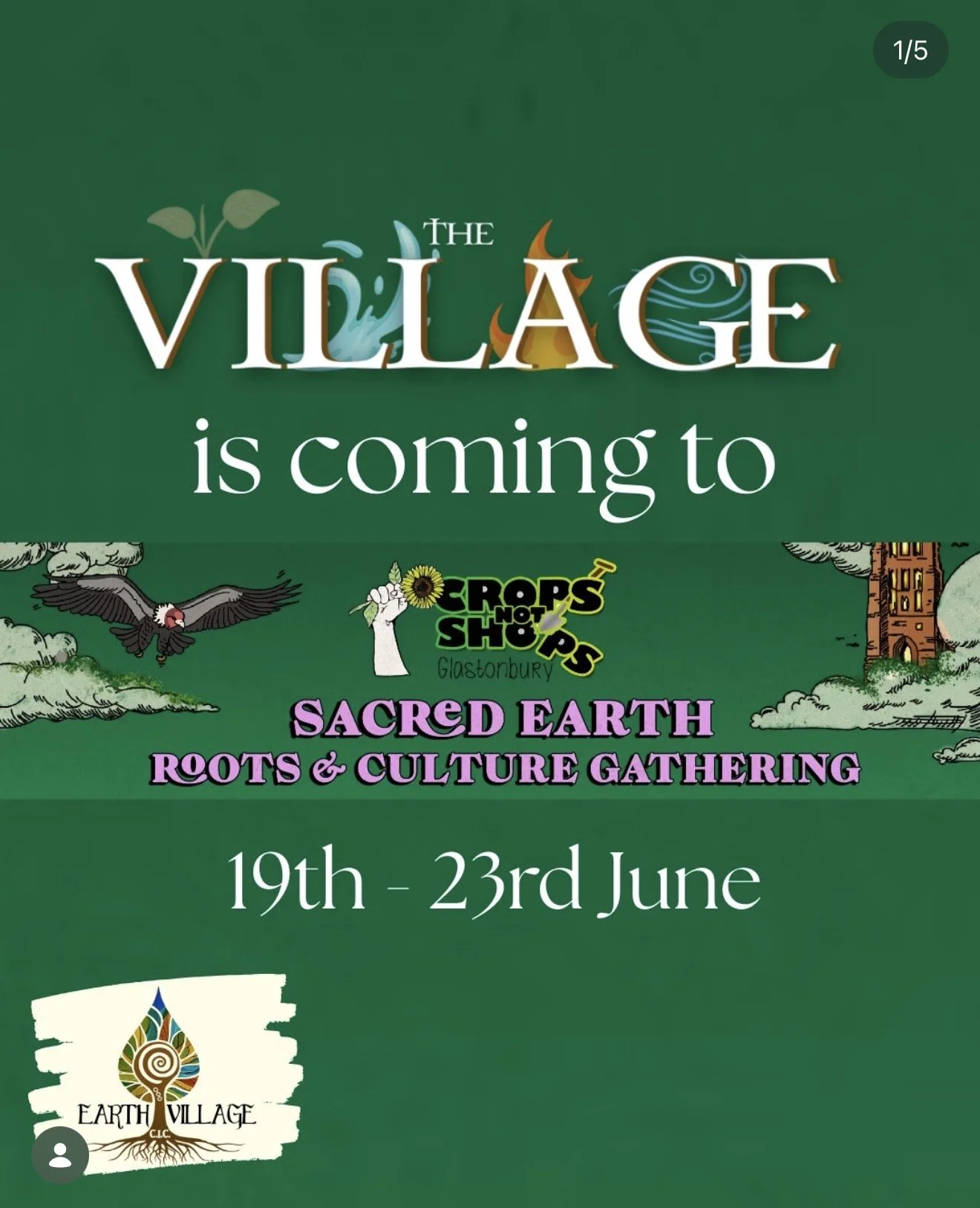 The Village @ Sacred Earth Gathering 