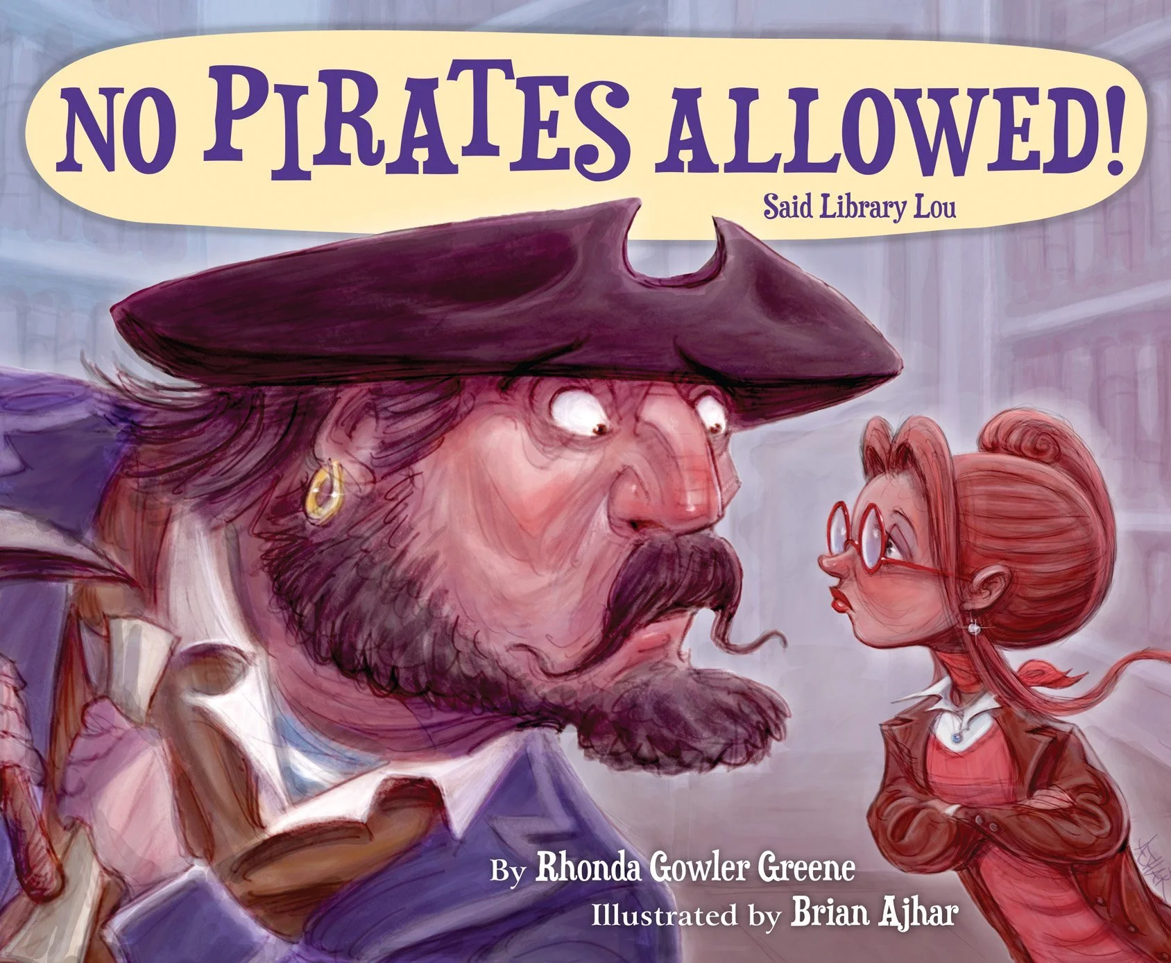No Pirates Allowed Said Library Lou 