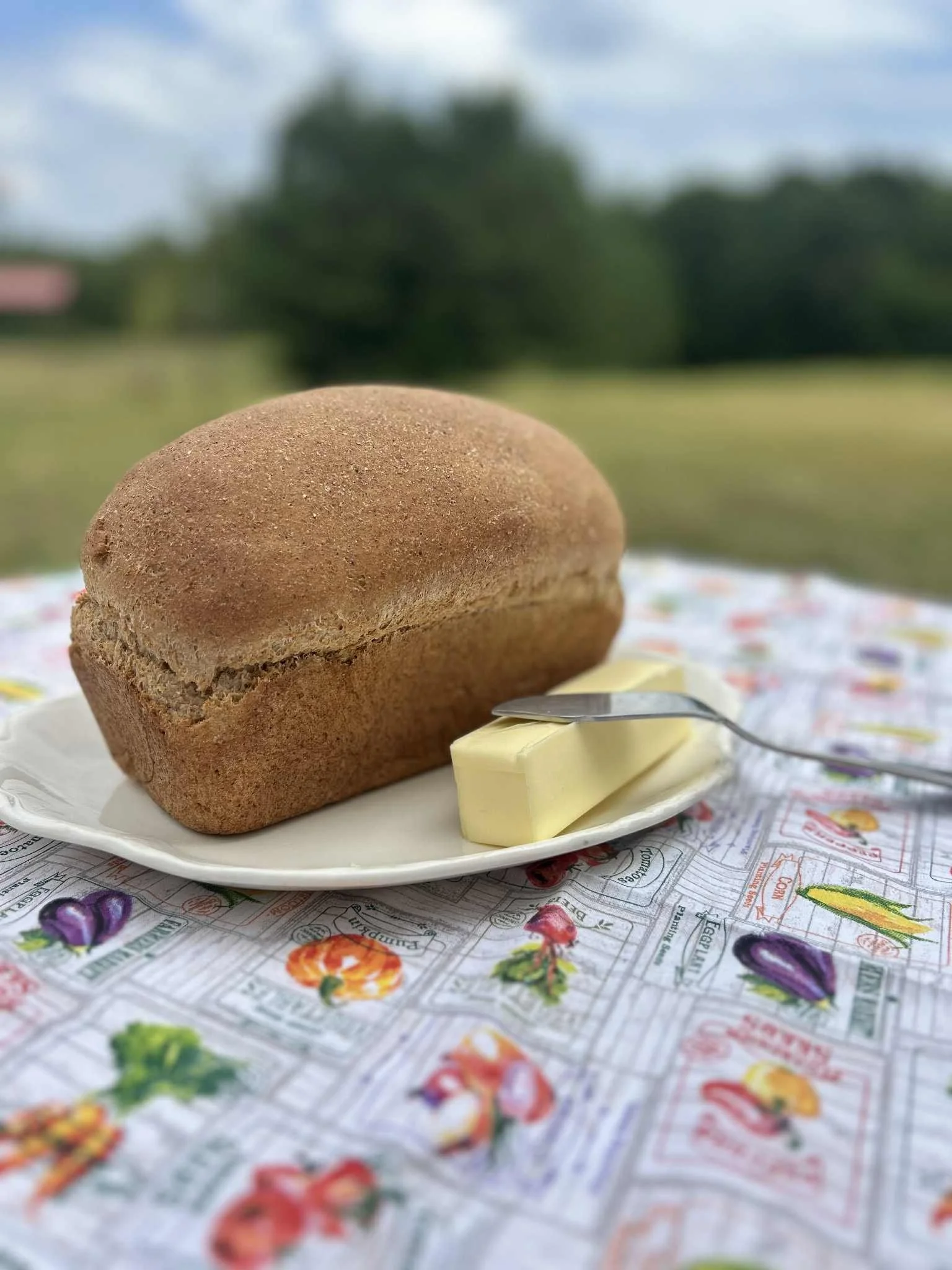 Organic Stone Ground Whole Wheat Bread