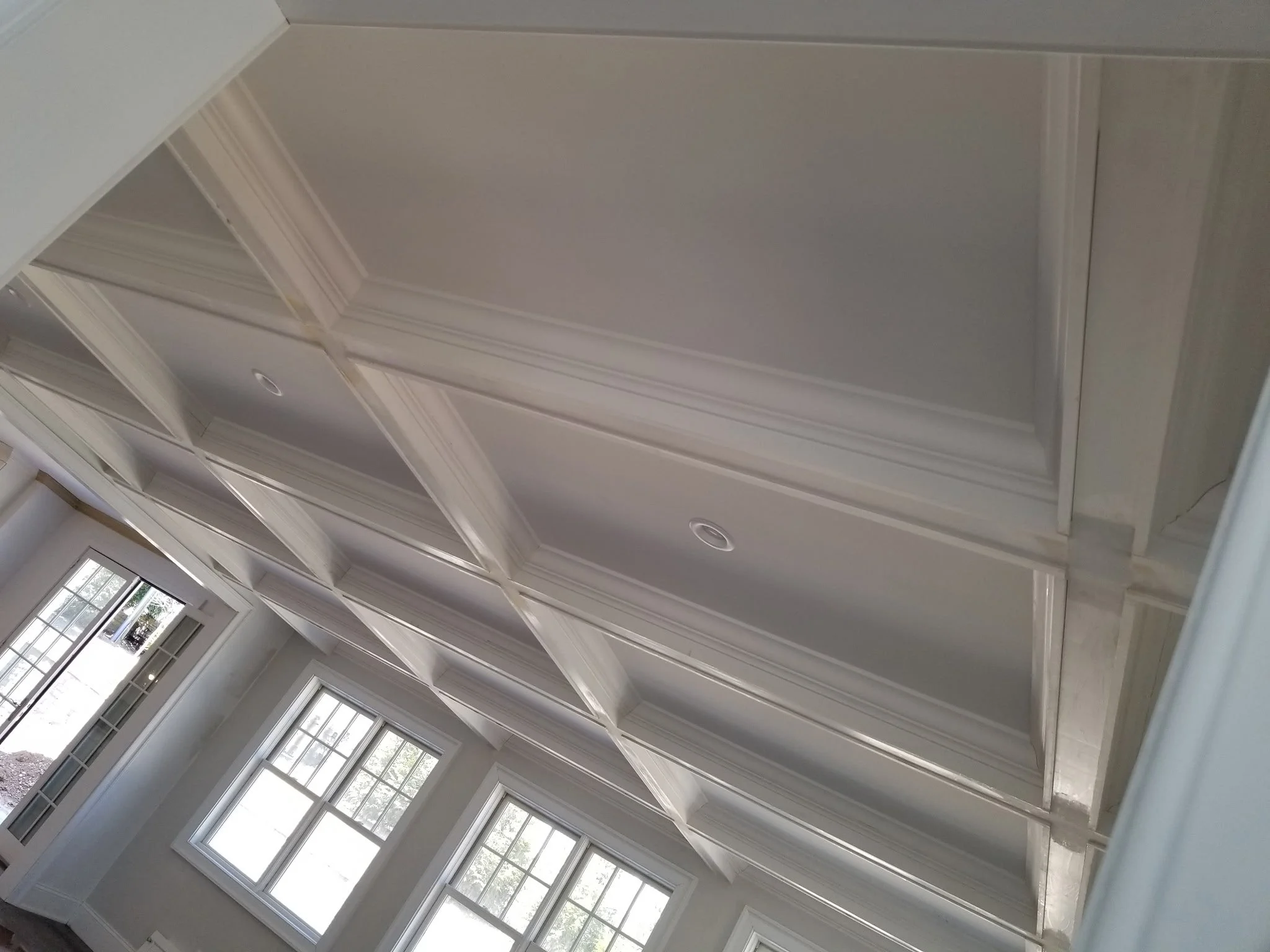 Custom Trim with Recessed Lighting