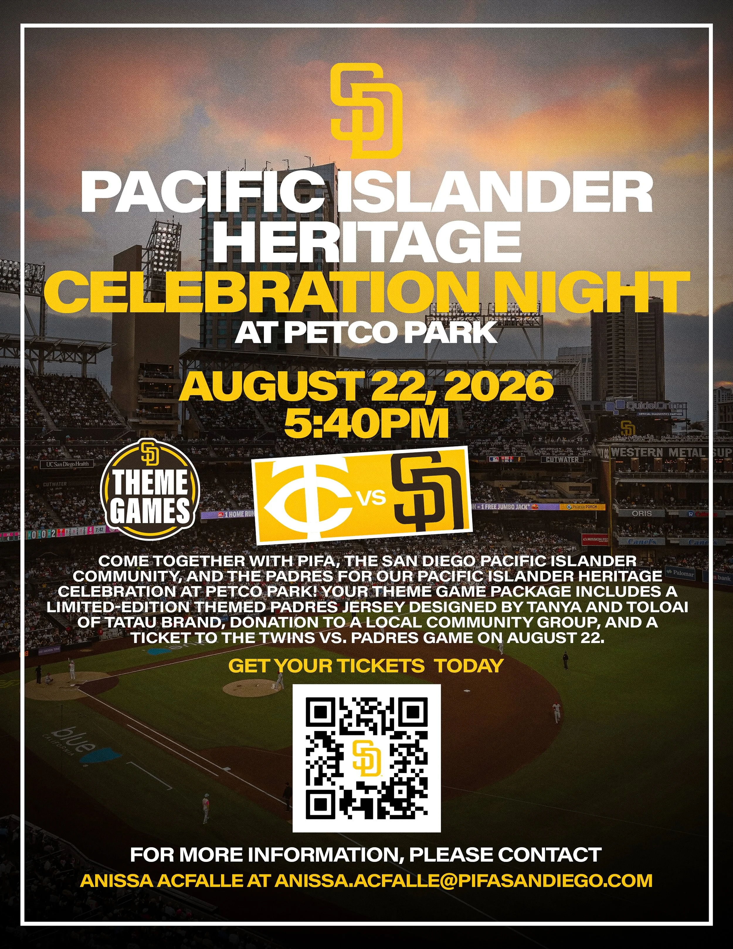 Pacific Islander Heritage Celebration Night at Petco Park