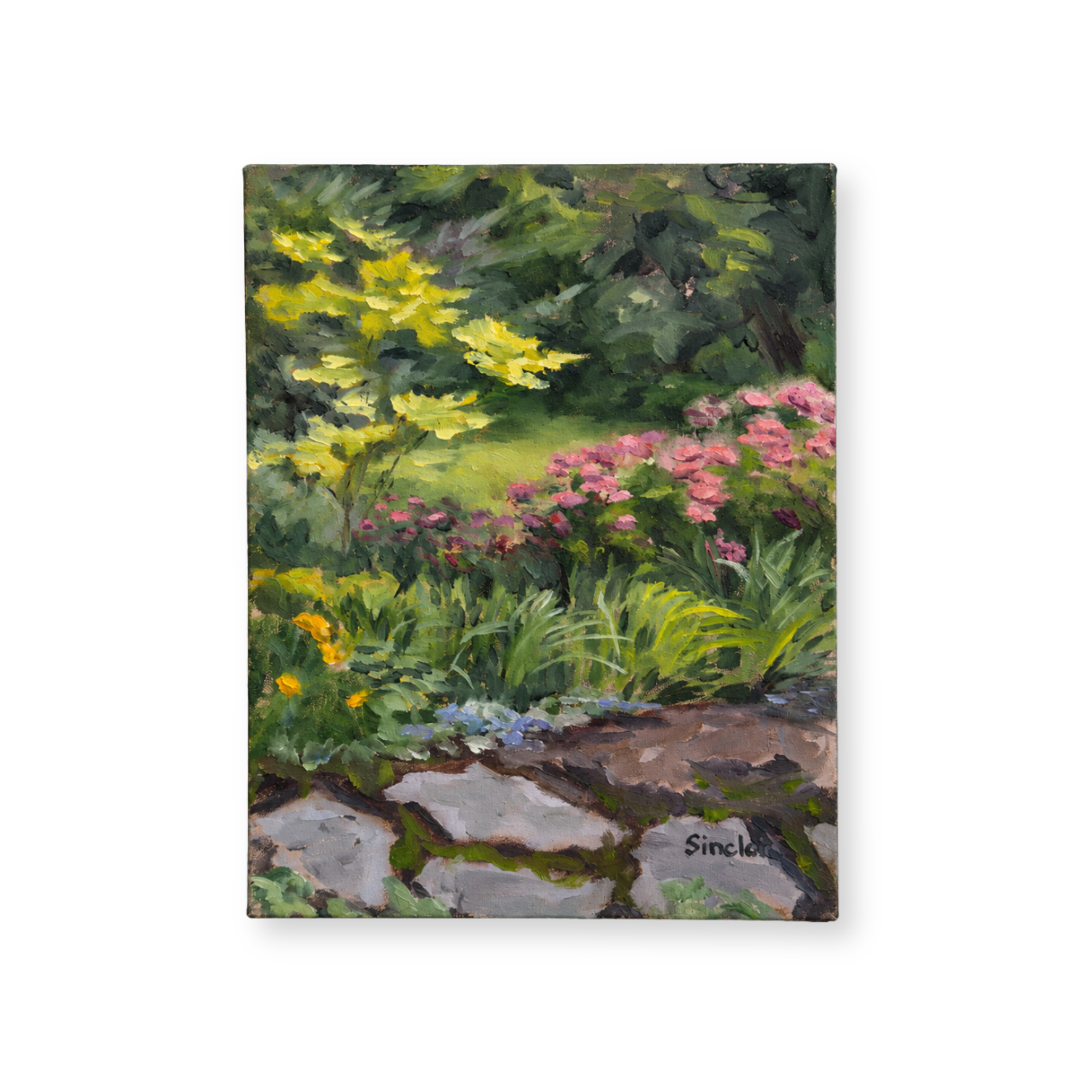 Sinclair Garden Oil Painting
