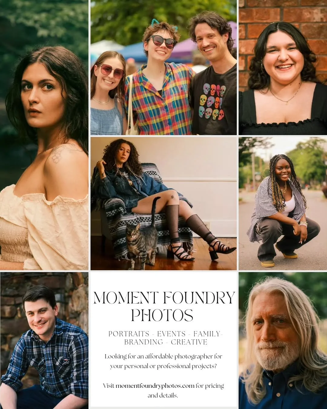 Looking to capture those special moments but don't want to break the bank? Look no further than Moment Foundry Photos! Located right here in Central Arkansas, I offer affordable and professional photography services for all your needs.

​From portrai