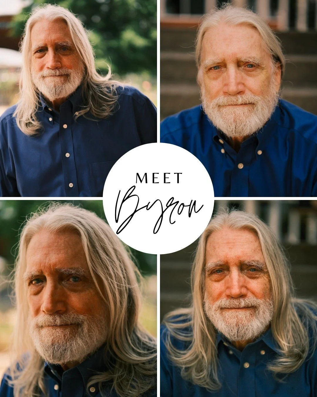Meet Byron!

It's always interesting learning that as a photographer, you're capturing images of a fellow photographer, especially when you find that out in the middle of your shoot!

Nothing brings me more joy that to hear form someone with years mo