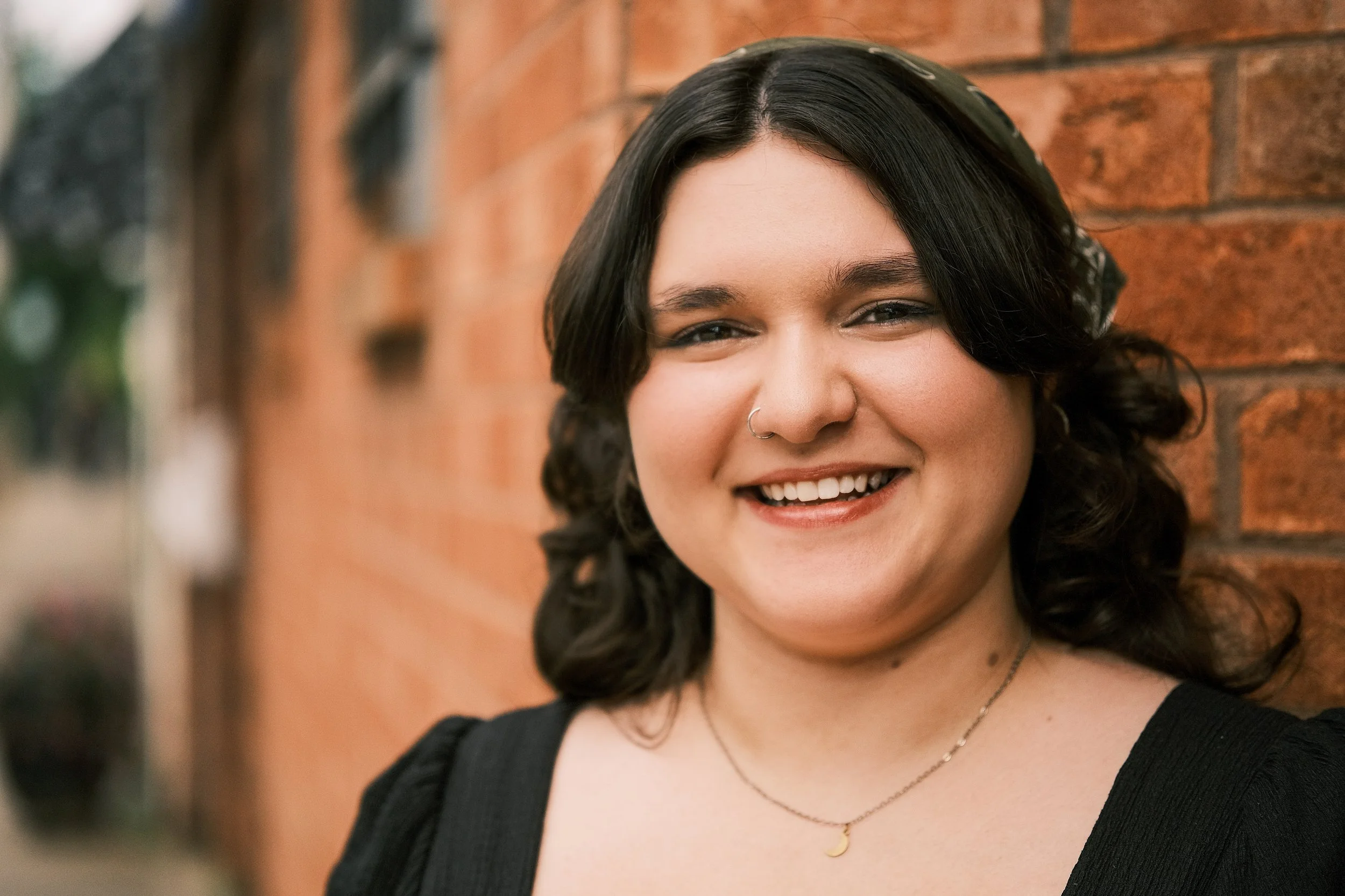 Acting head shot session with Bee in the Heights neighborhood of Little Rock, AR.