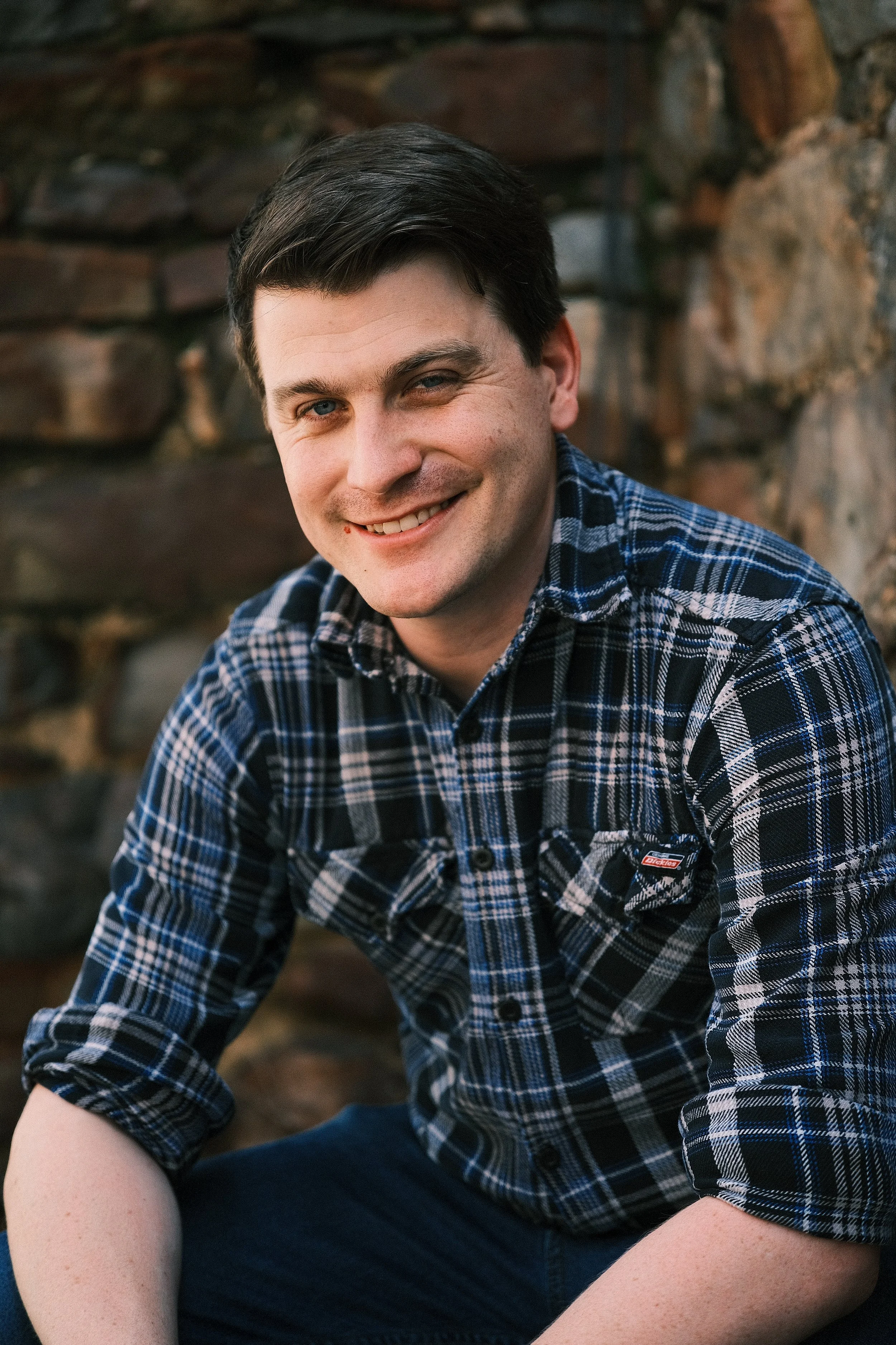 Acting head shots with Thomas in downtown Little Rock near the River Market.