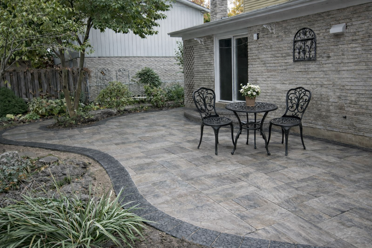 Backyard Patio - Richmond Hill