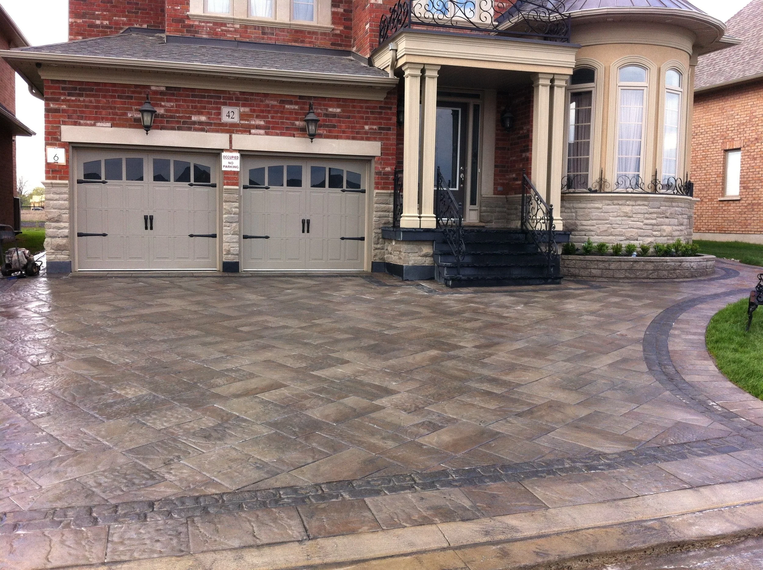 Driveway, Natural Steps, Flower Box, Covered Porch - Vaughan