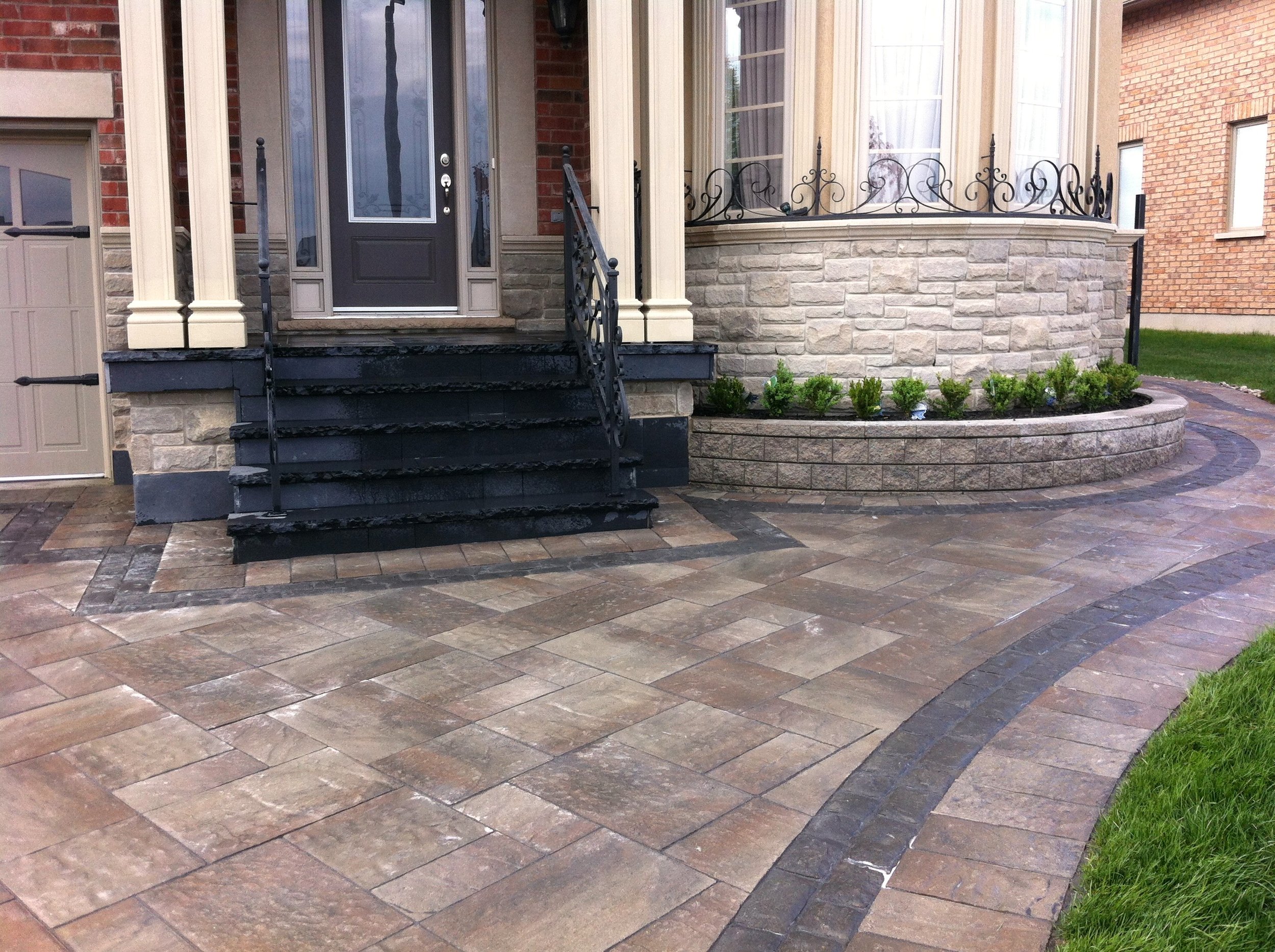 Natural Steps, Flower Box, Covered Porch - Vaughan