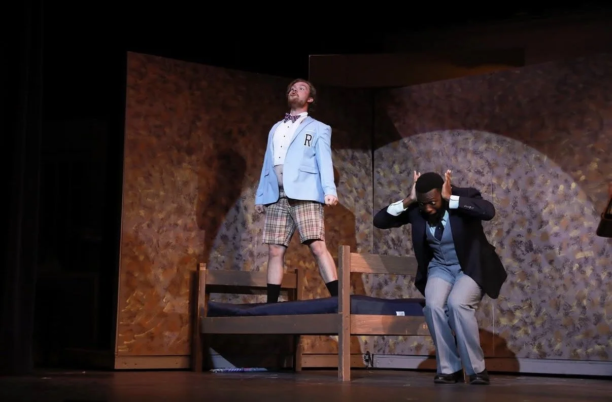 Freddy in Dirty Rotten Scoundrels