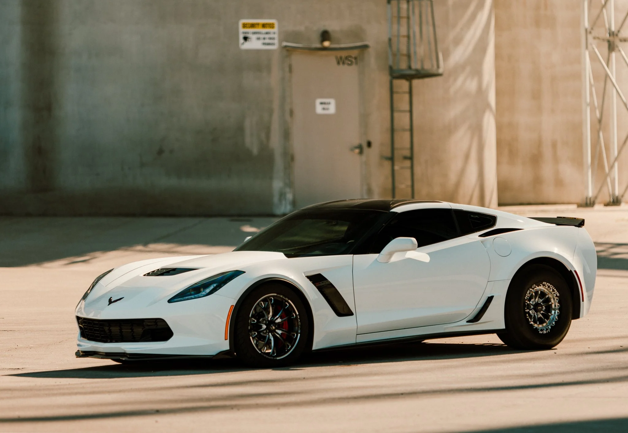 C7 Z06 1238whp Hood Closed Grudge Race Car