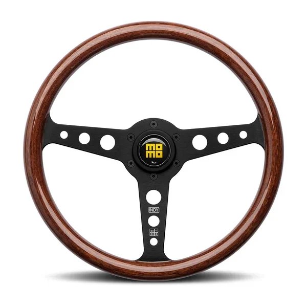 INDY BLACK - MOMO Heritage Steering Wheel