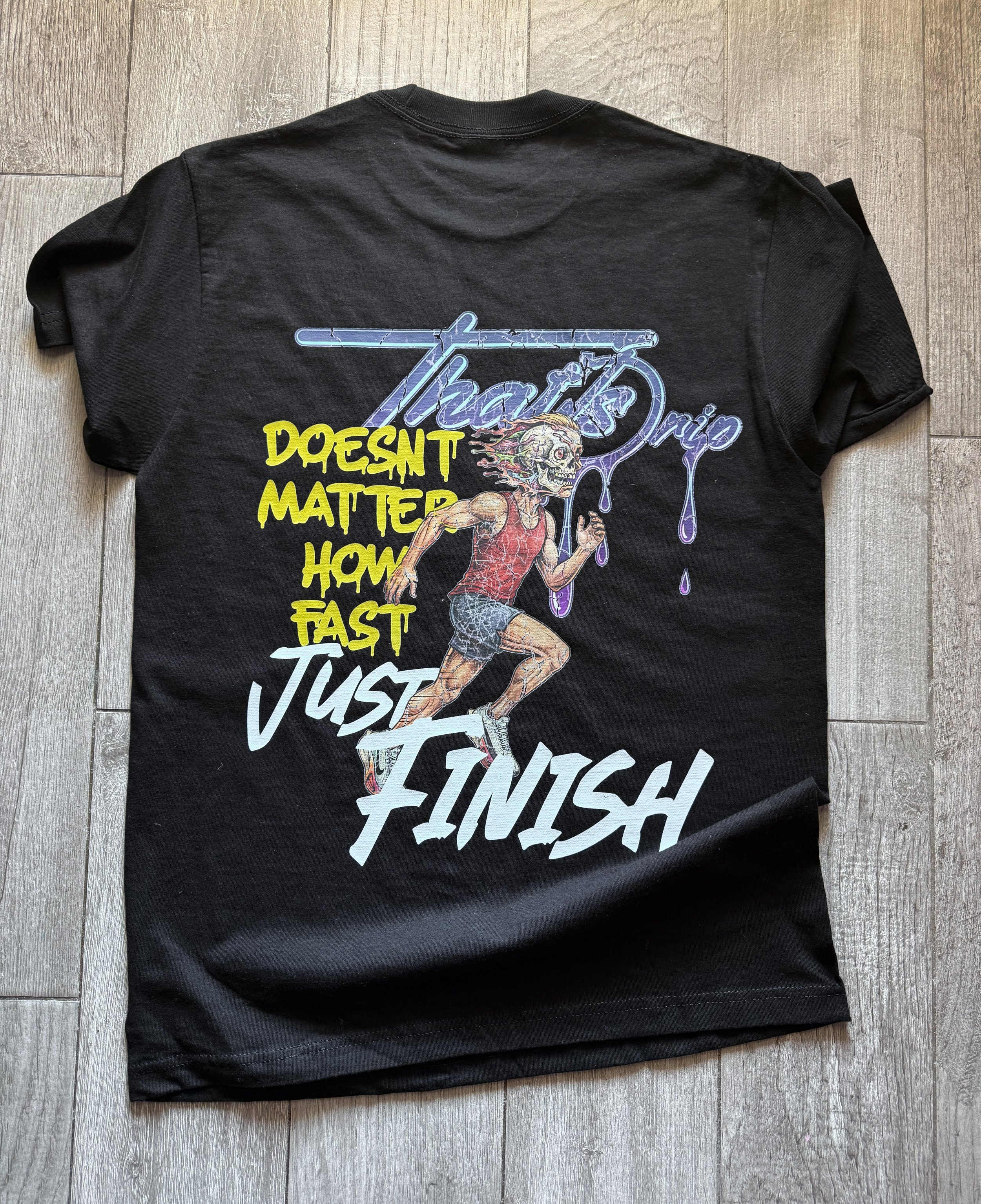 Black/white finisher