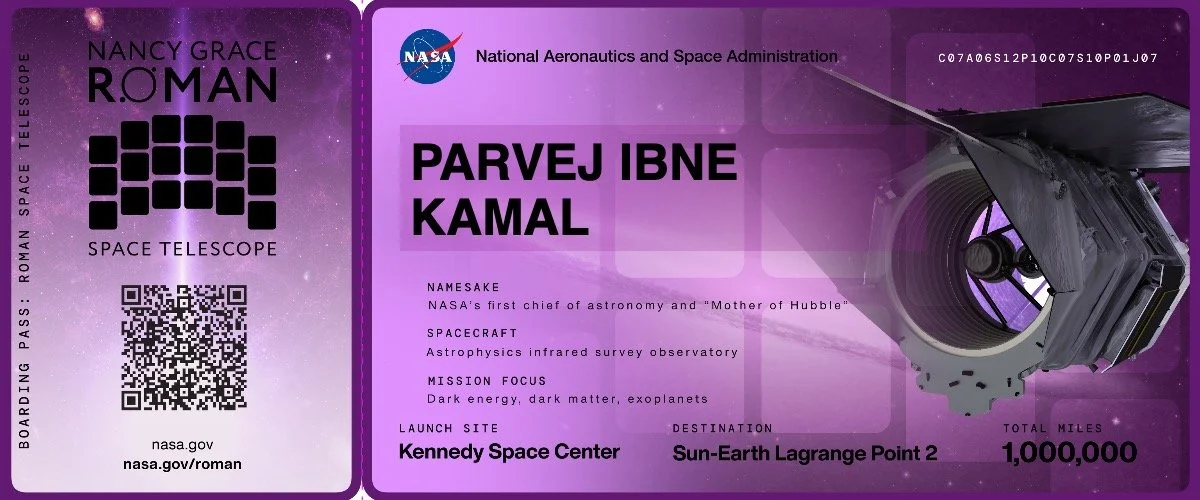 Sending Your Name to Space: NASA's Nancy Grace Roman Mission and the Legal Foundations of Humanity's Exploration Beyond Earth