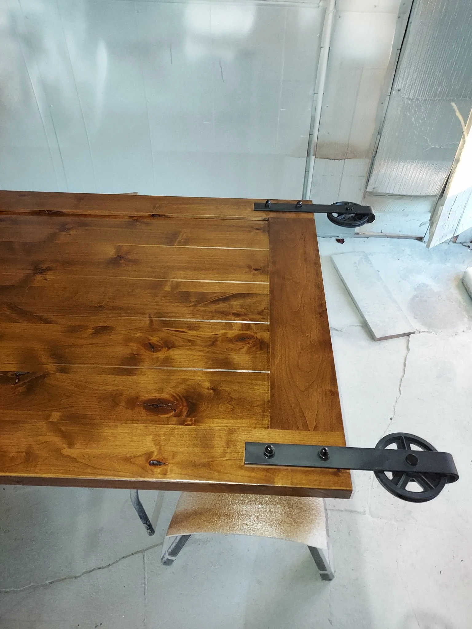 custom built barn door