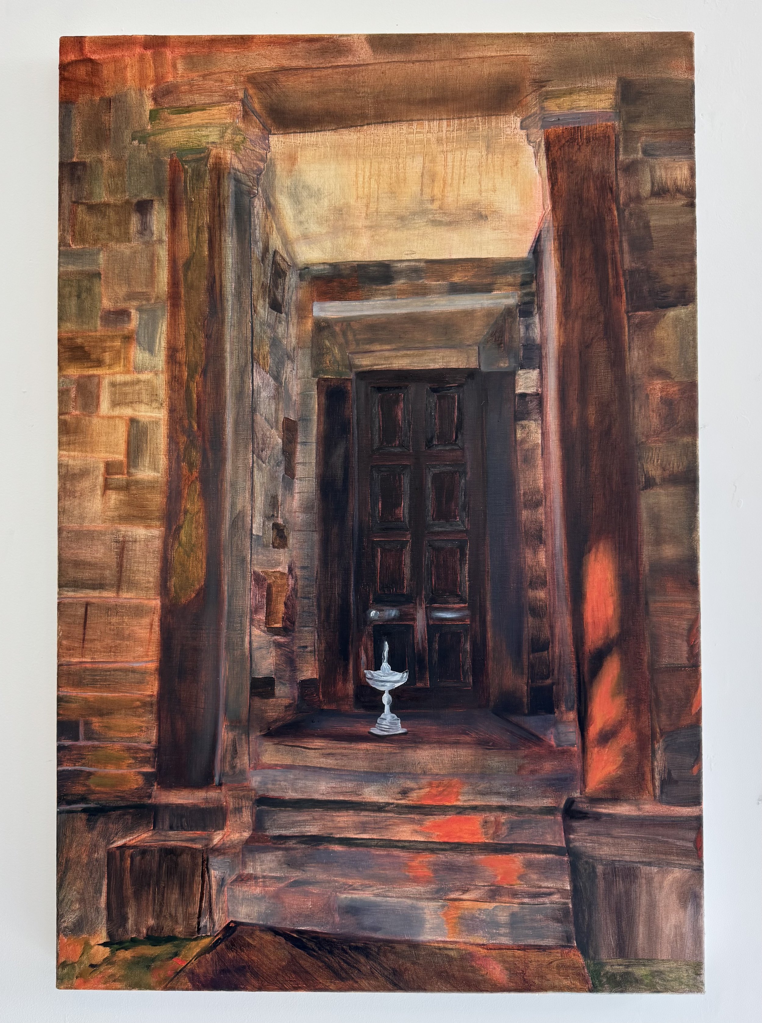 The Tomb and The Cup
36x24 inches
Oil on Canvas
2026