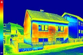 Thermal inspection of residential buildings for heat loss