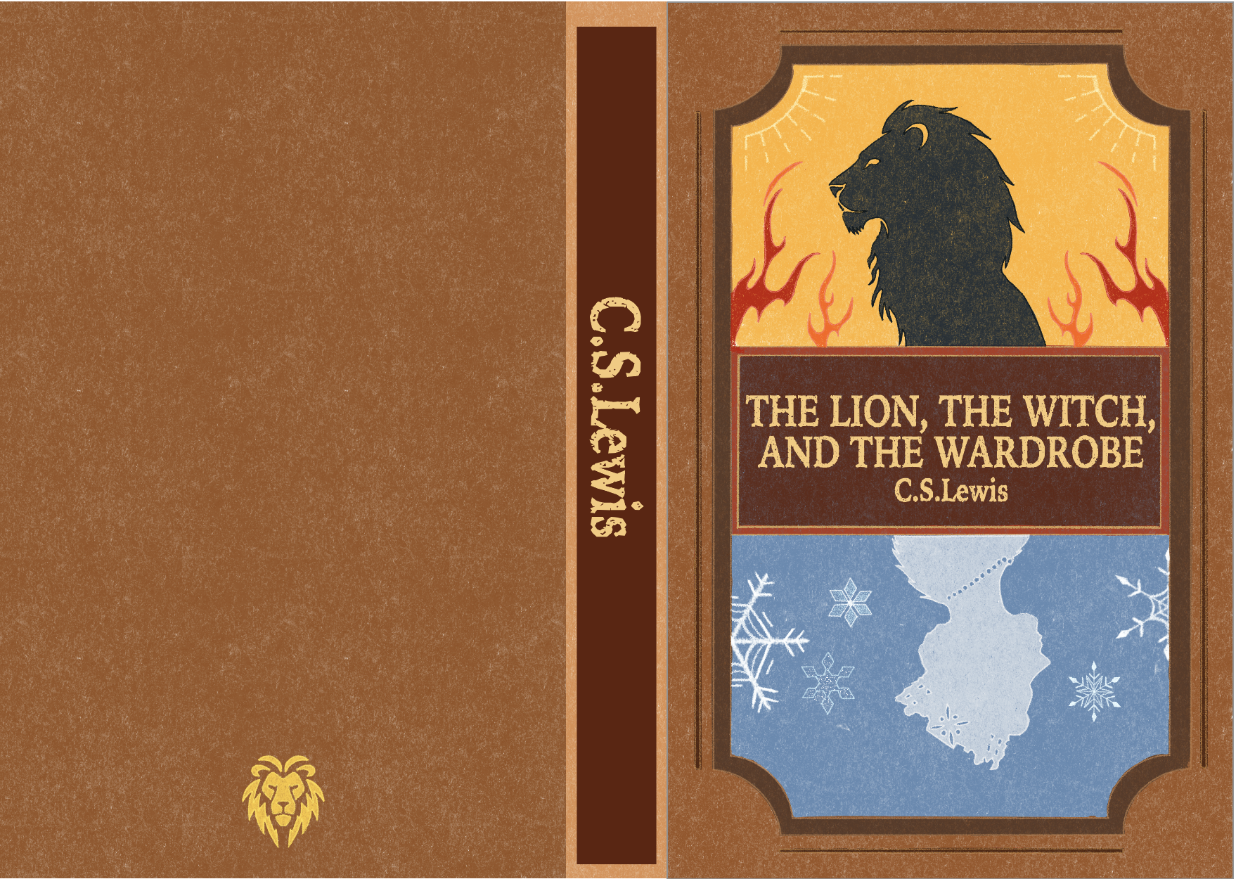 The witch, the lion and the wardrobe book cover.png