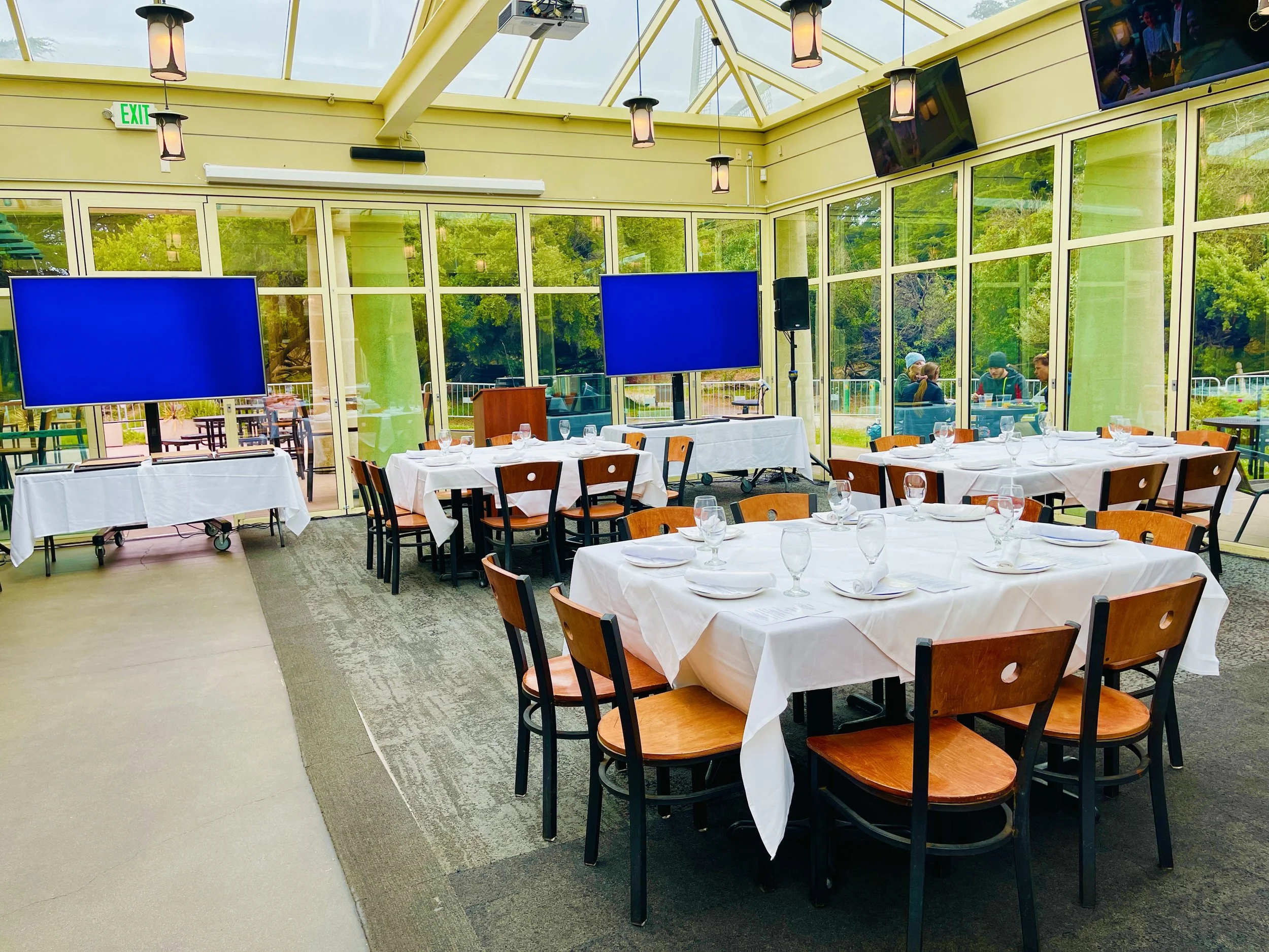 Park Chalet Atrium for Business Meetings
