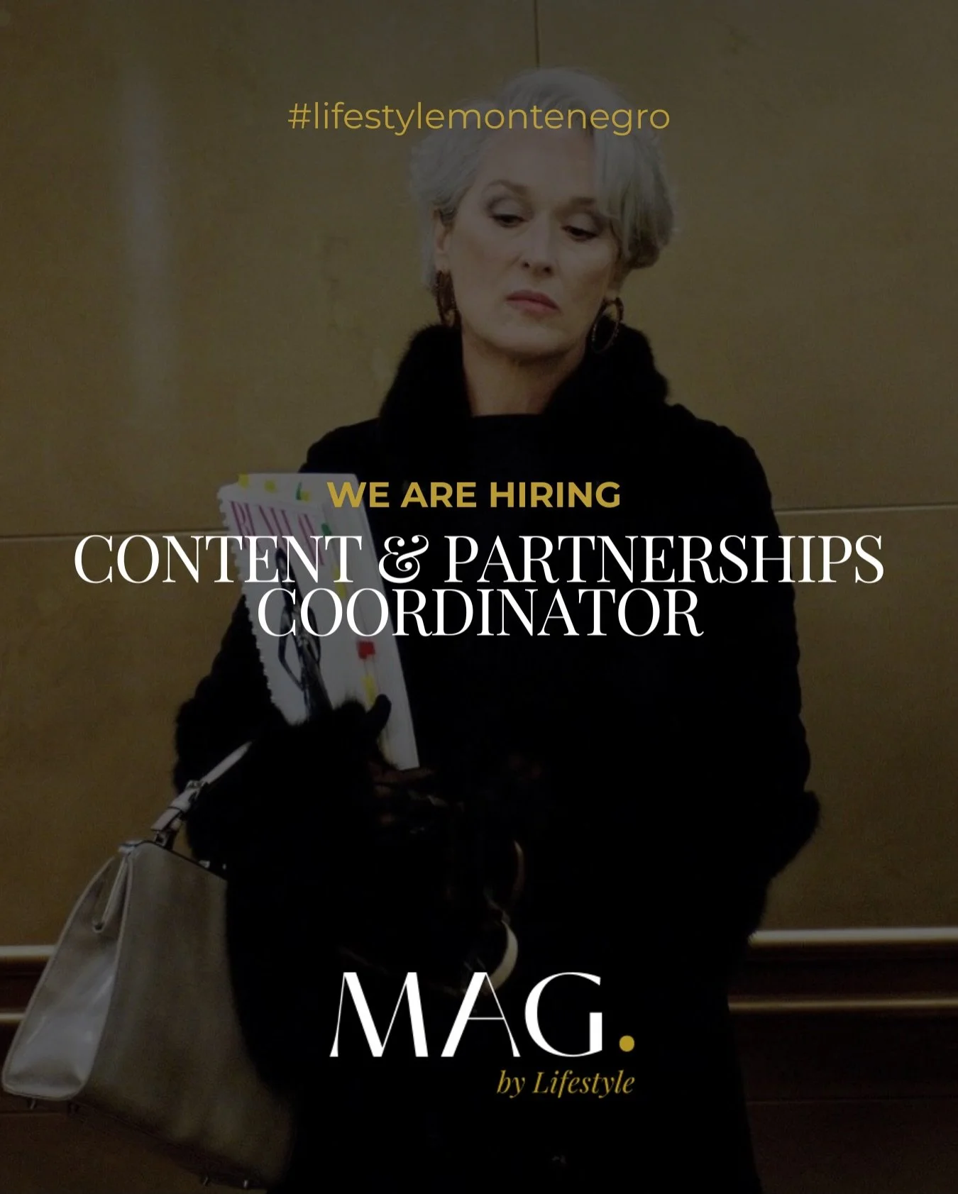 Ako voli&scaron; lifestyle teme, komunikaciju sa brendovima i fleksibilan rad, ovo može biti savr&scaron;en side job + dodatni income za tebe ✨ 

Pridruži nam se na sledećim pozicijama:

#1 Content &amp; Partnerships Coordinatora za na&scaron; online