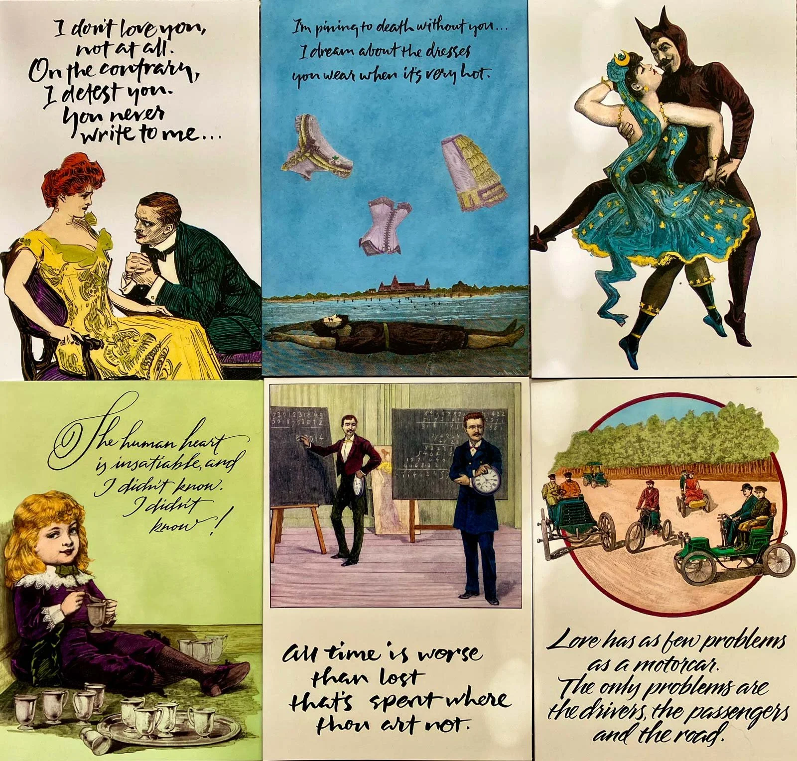 Written Kisses notecards