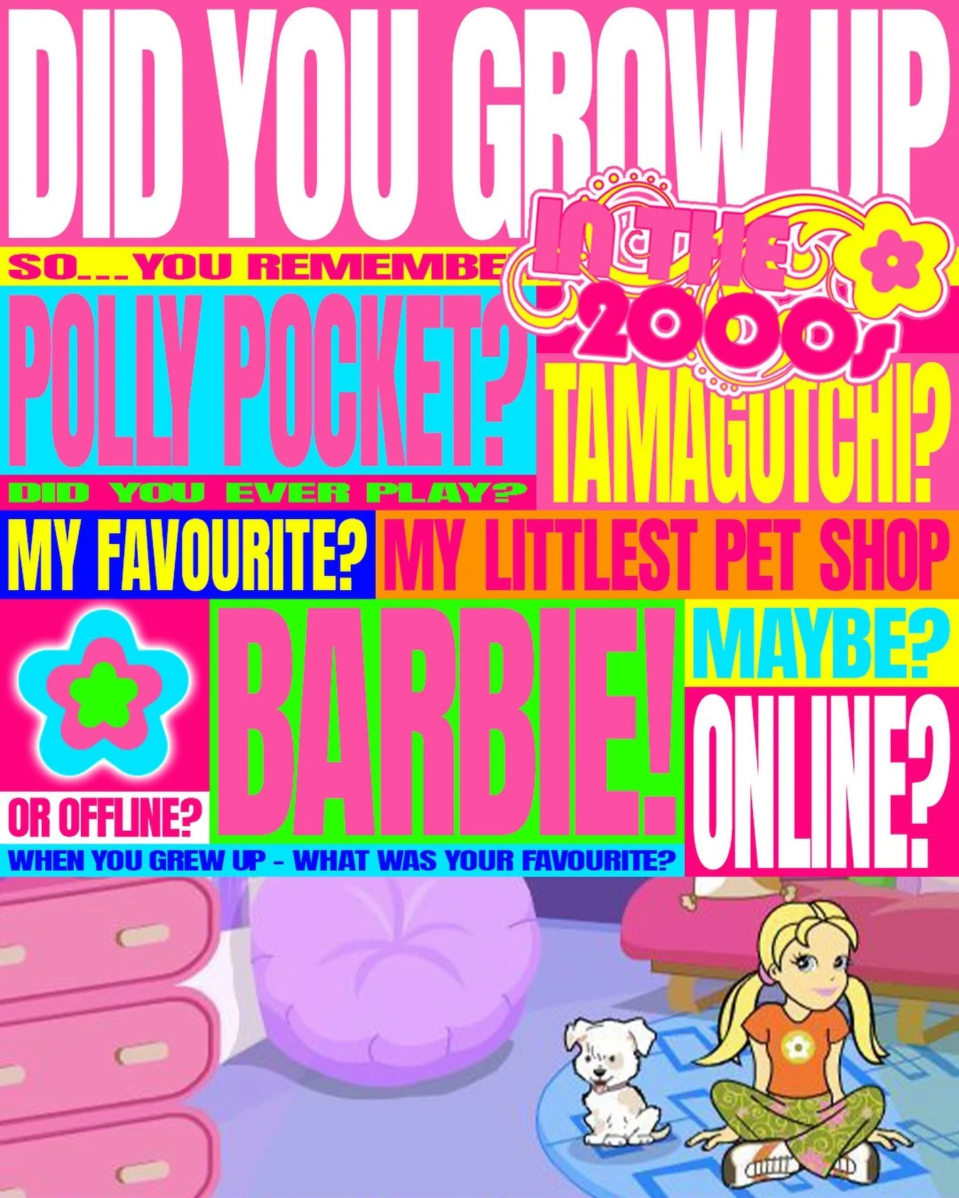 In honor of LuckedOut Issue 04: (c)Lover, which is partly about the whimsical nostalgia of this century&rsquo;s past, we ask you: What was your favorite way to pass the time during the era of analog‑to‑digital?
╔══╗♫ *&acute;&rdquo;)
║██║ &cedil;.&bu