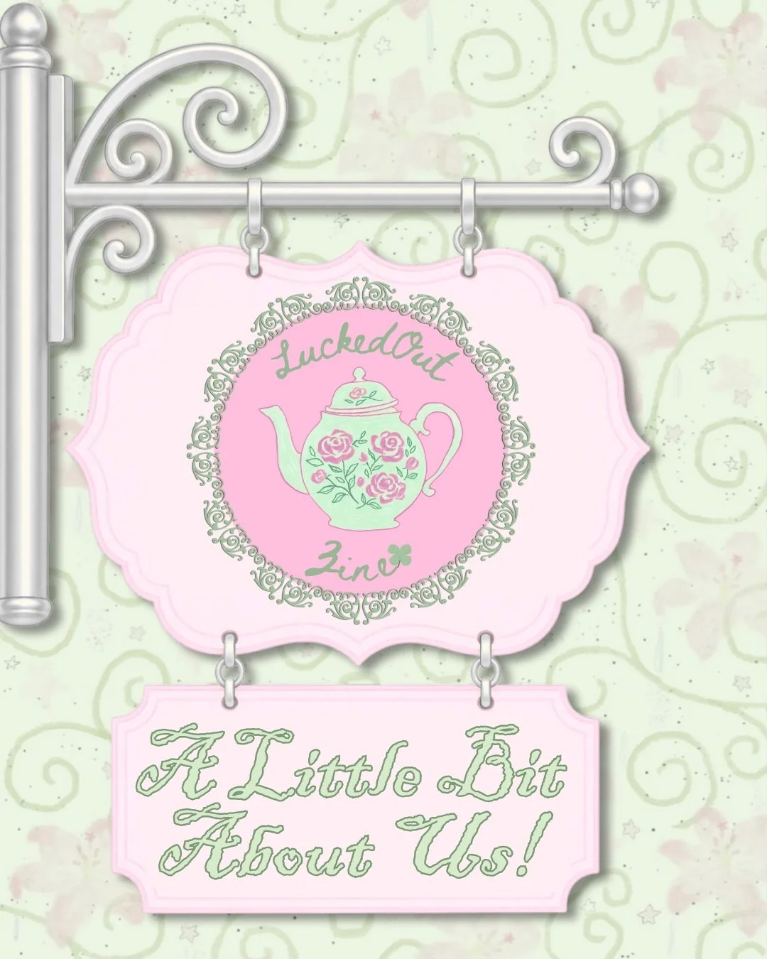 Let's reintroduce ourselves! 🫖🍓🎀 

❤︎⁠ Our Summer 2027 issue is brewing...🫖 Keep up with us for updates and content!

❤︎⁠ Can you guess our theme for this issue? 🍰

❤︎⁠ post by @nyemabugs
#LuckedOutZine