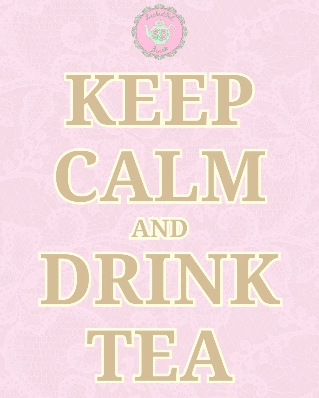 indulge in sweetness........🫖🍰🎀 #keepcalmandcarryon