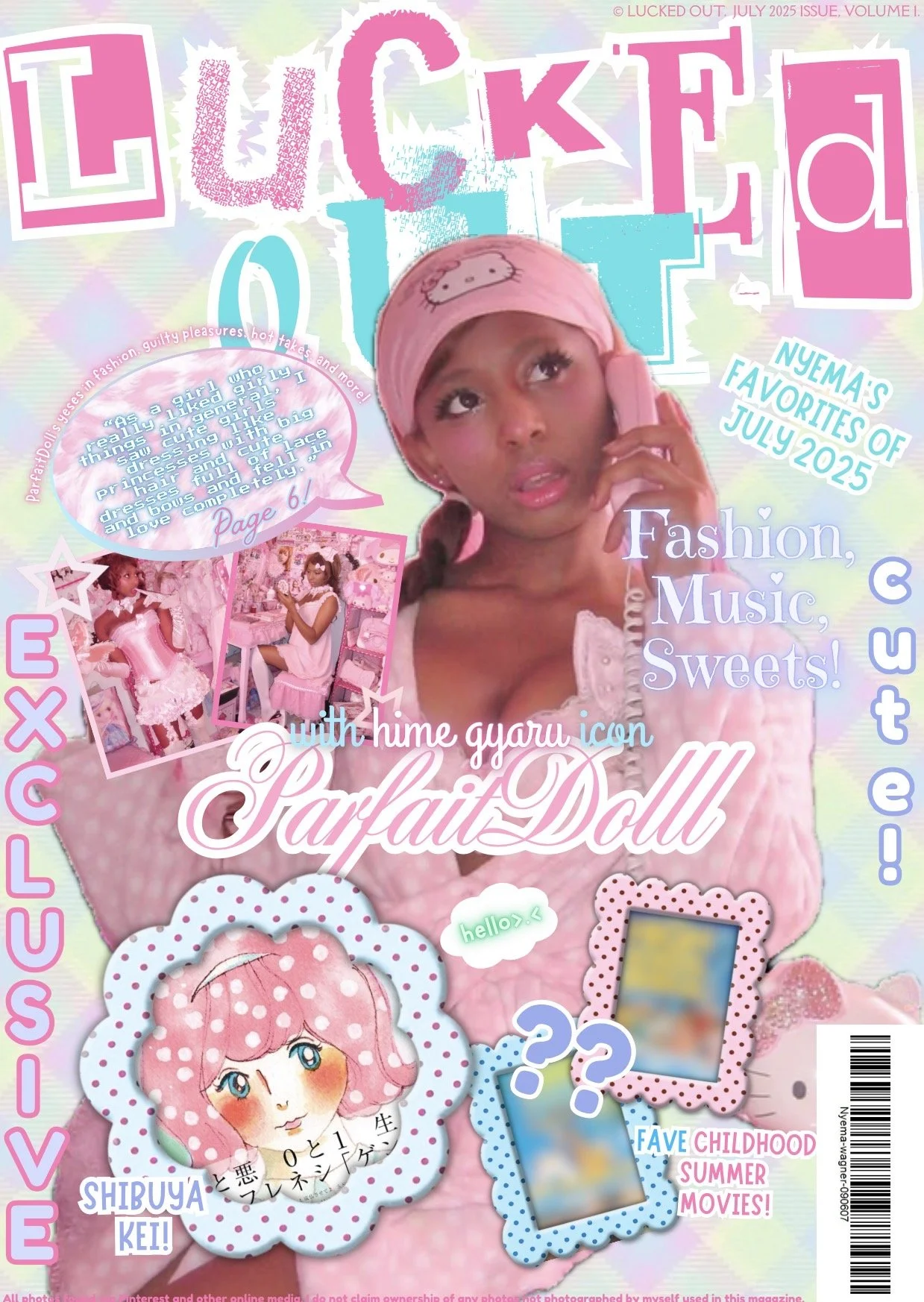 LuckedOut Zine Issue O3 ft. ParfaitDolll
