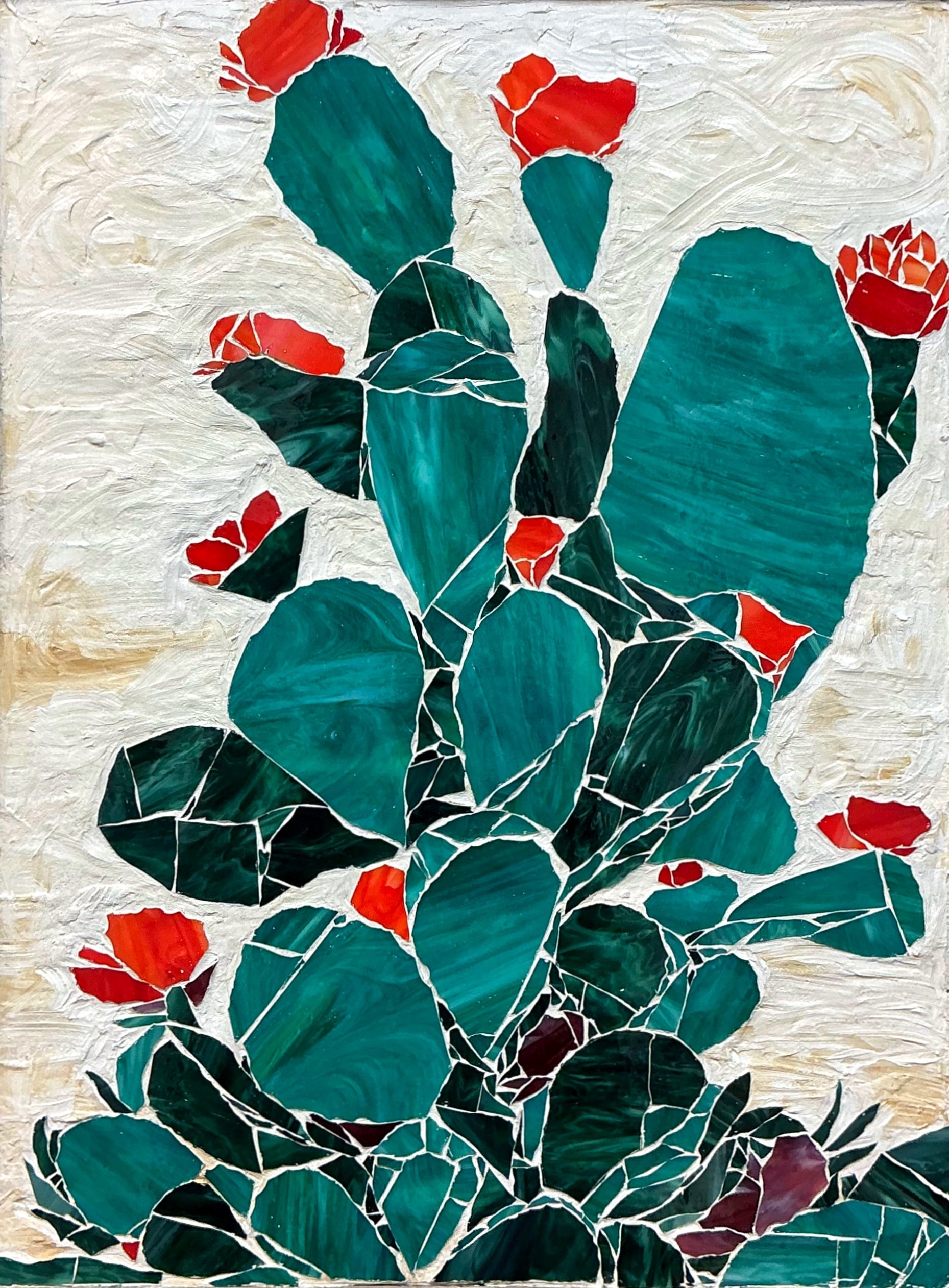Prickly Pear-Matted Print