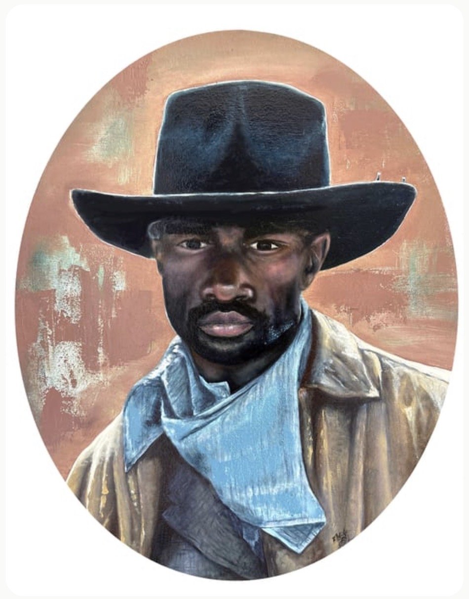 American Cowboy —Matted Print