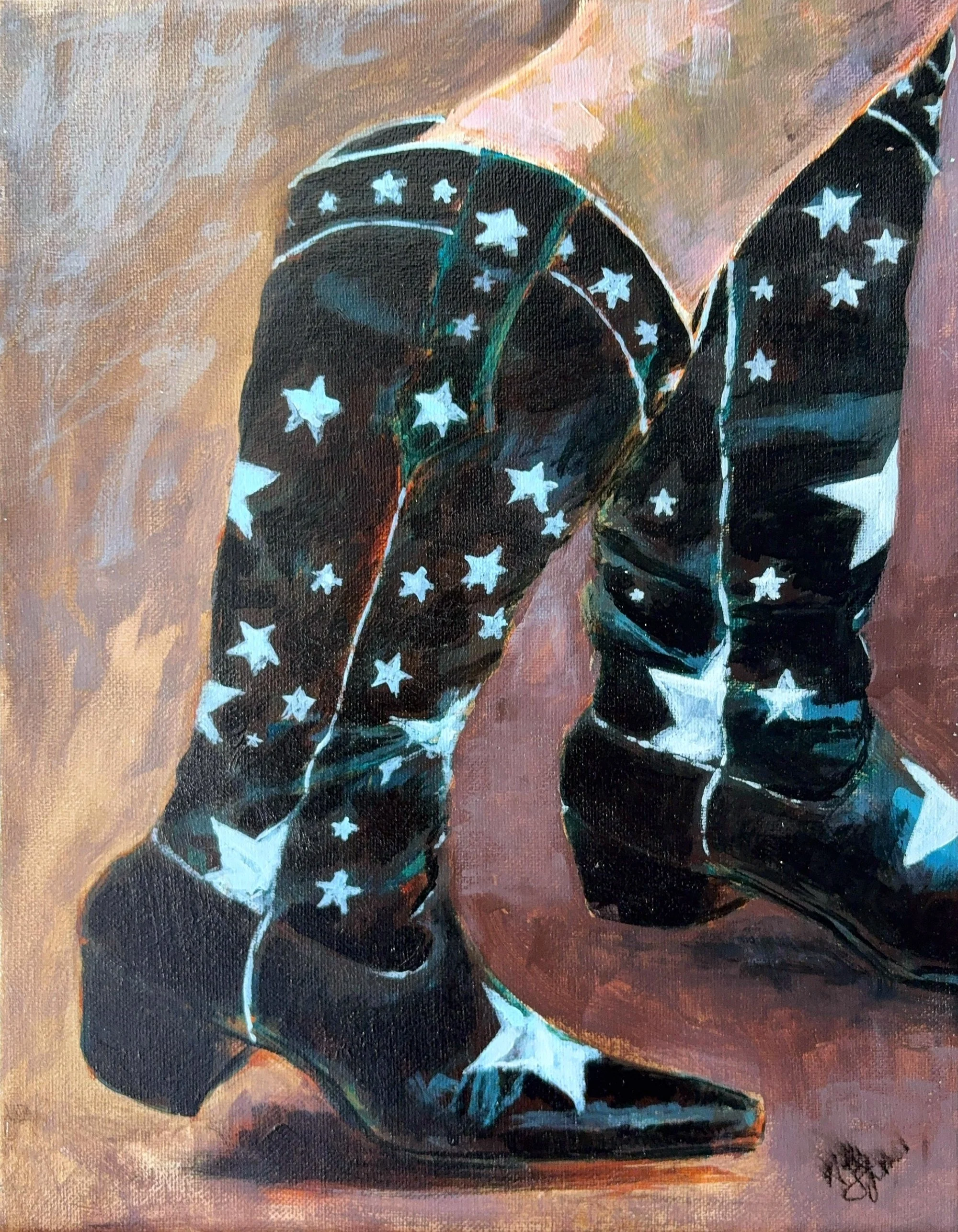 Come On, Boots! — Matted Print
