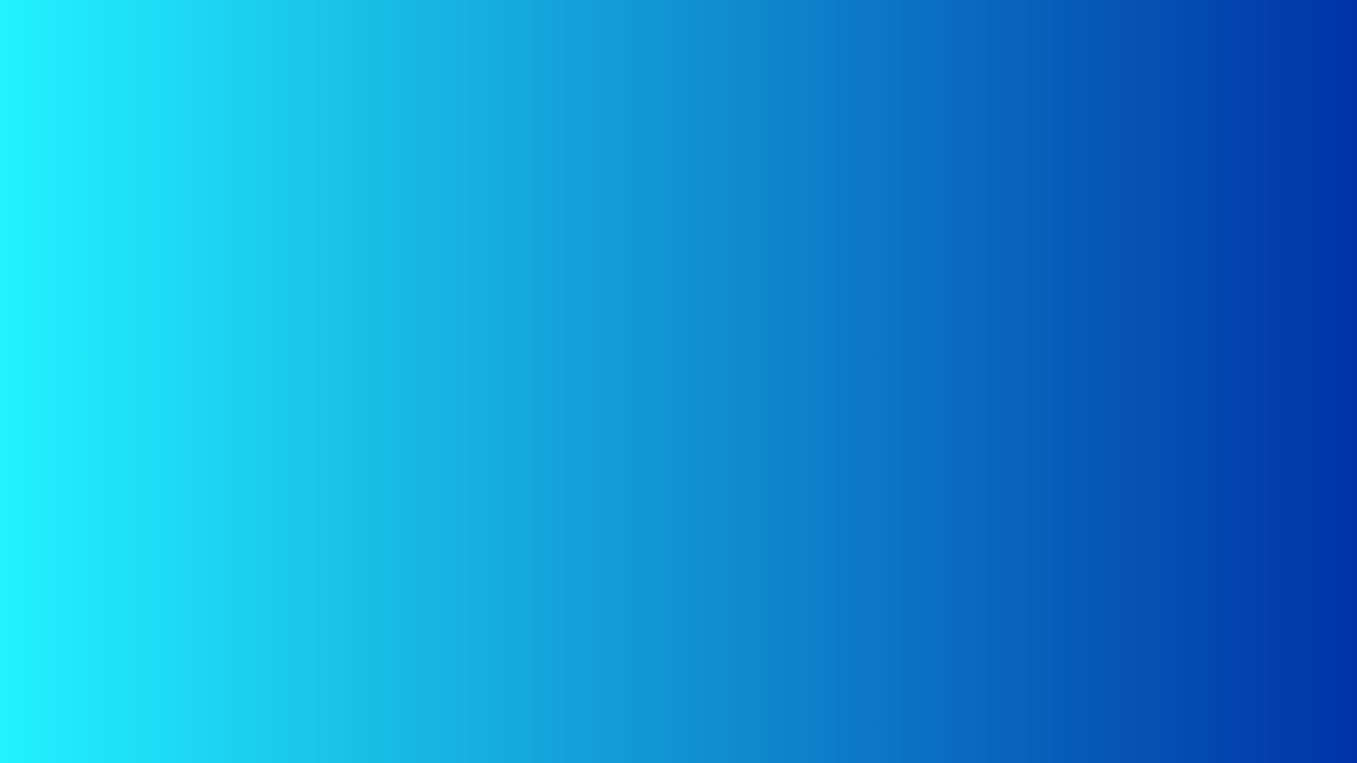 Un fond dégradé allant du turquoise clair au bleu foncé.