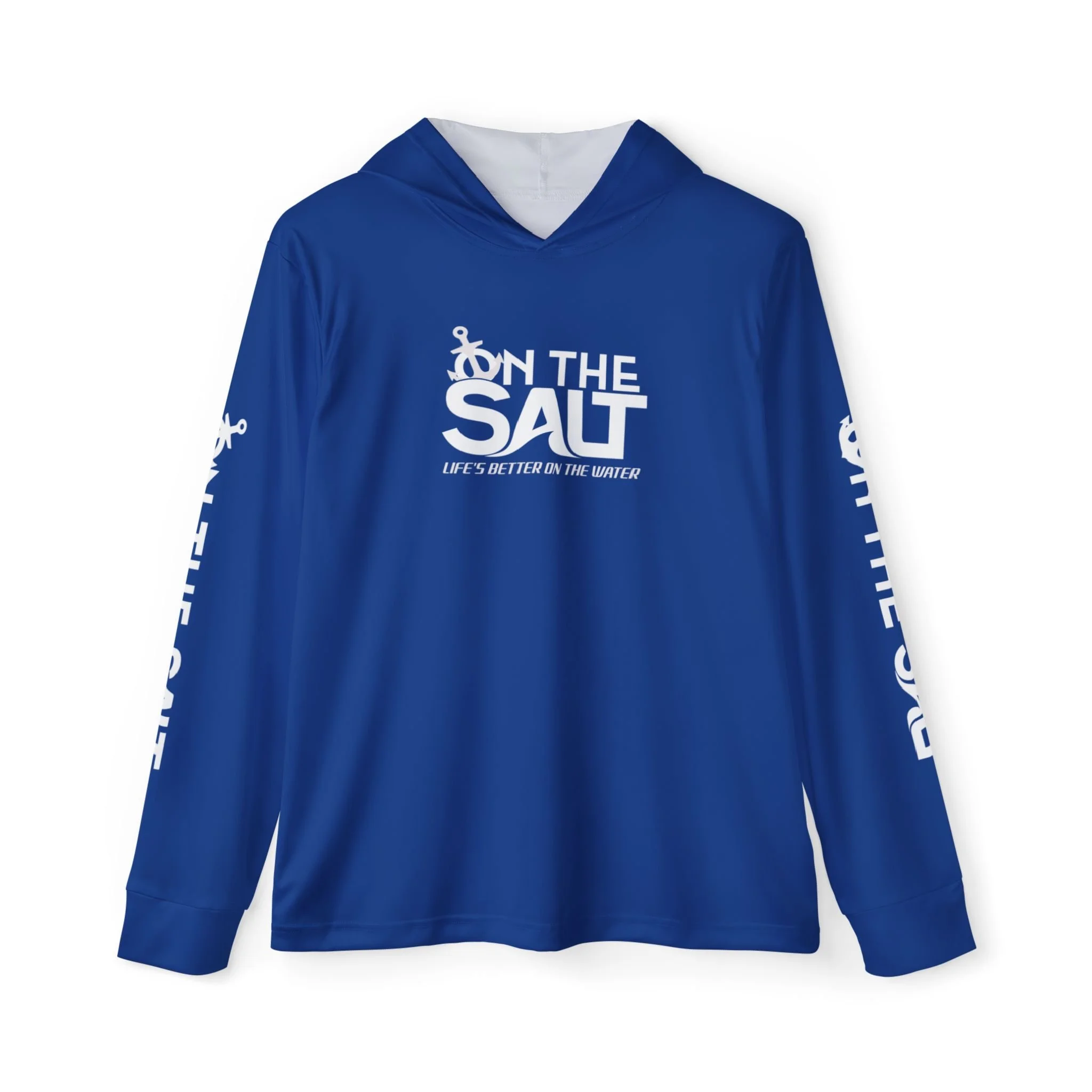 Blue Coastal Sports Men's Performance Hoodie